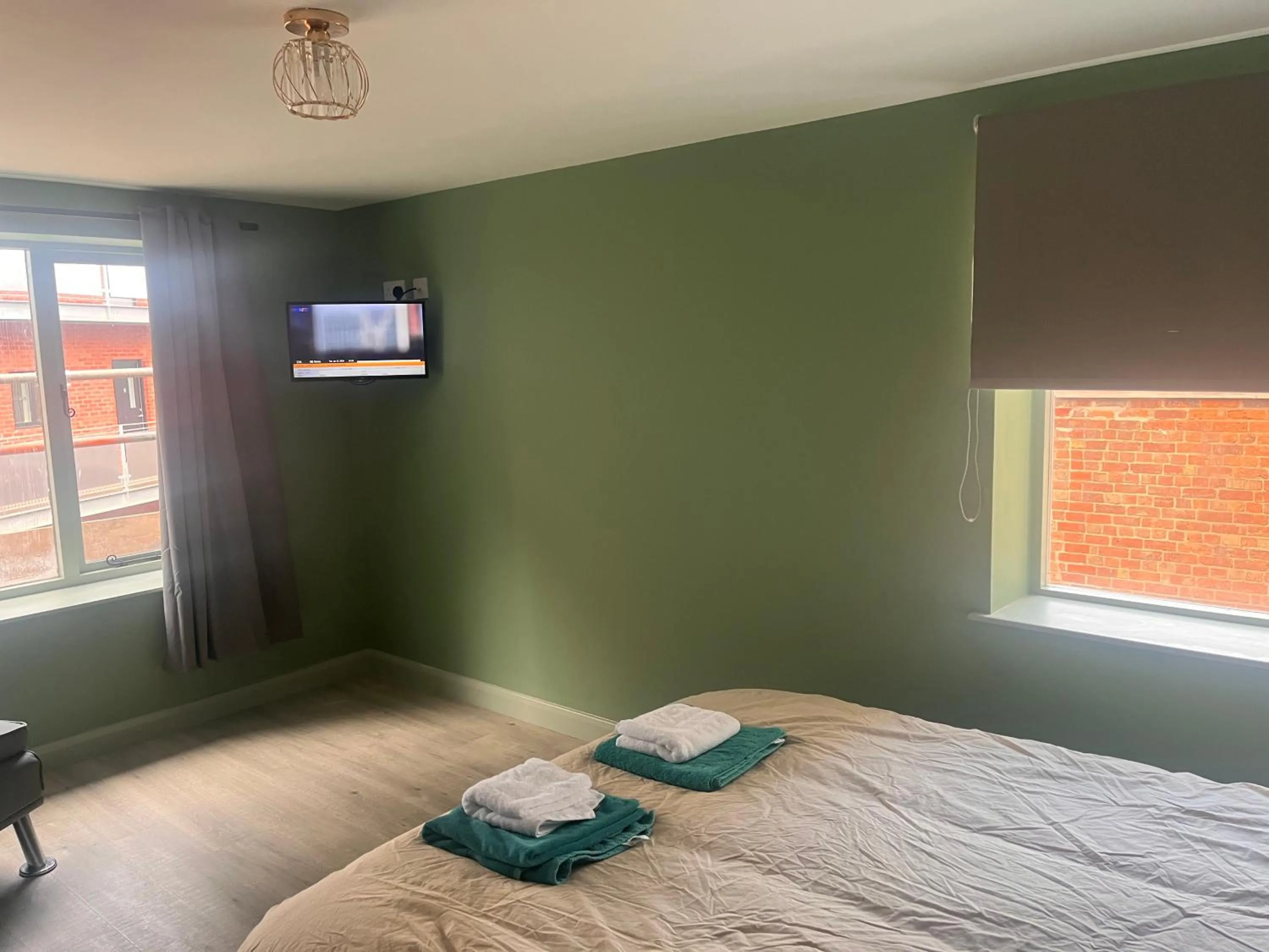 Bed in Tumbledown Hotel