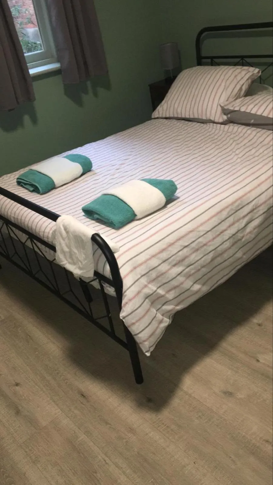 Bed in Tumbledown Hotel