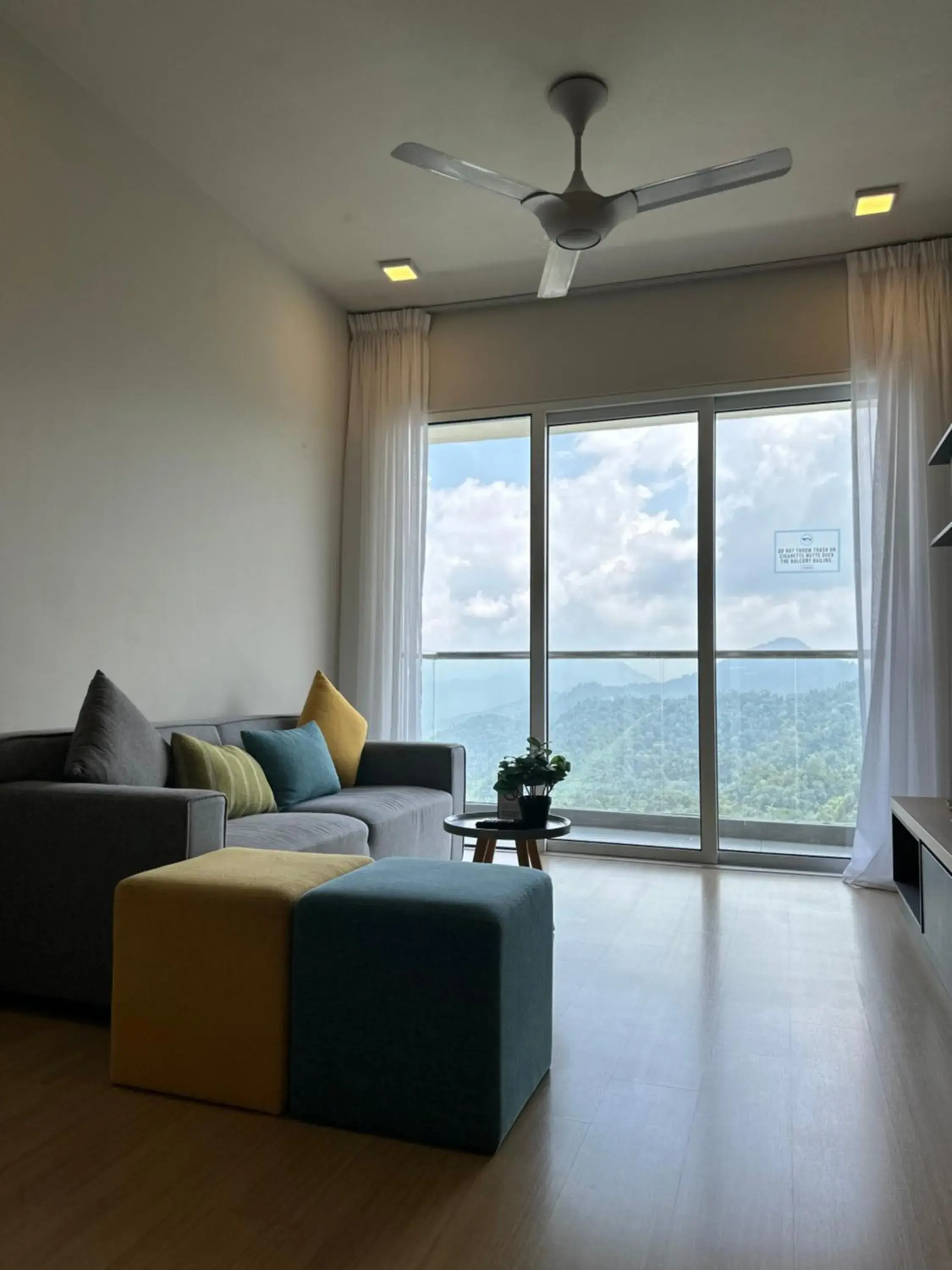 Living room in Genting Windmill Homestay Living room in Genting Windmill Homestay