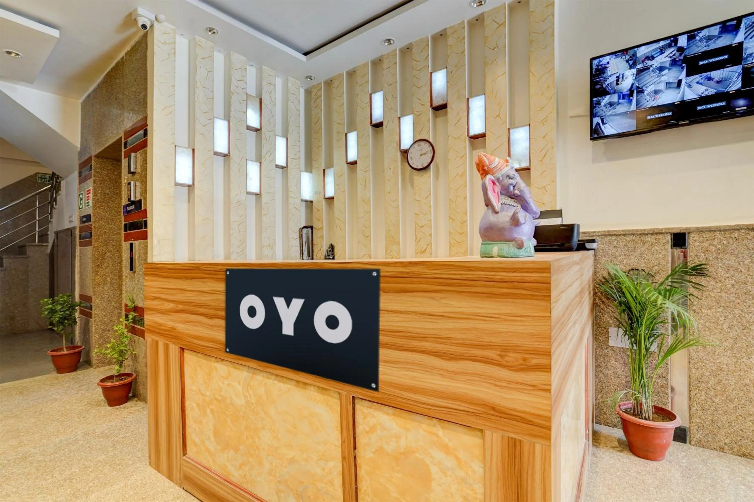 Lobby or reception in Hotel O Delhi Airport Stay