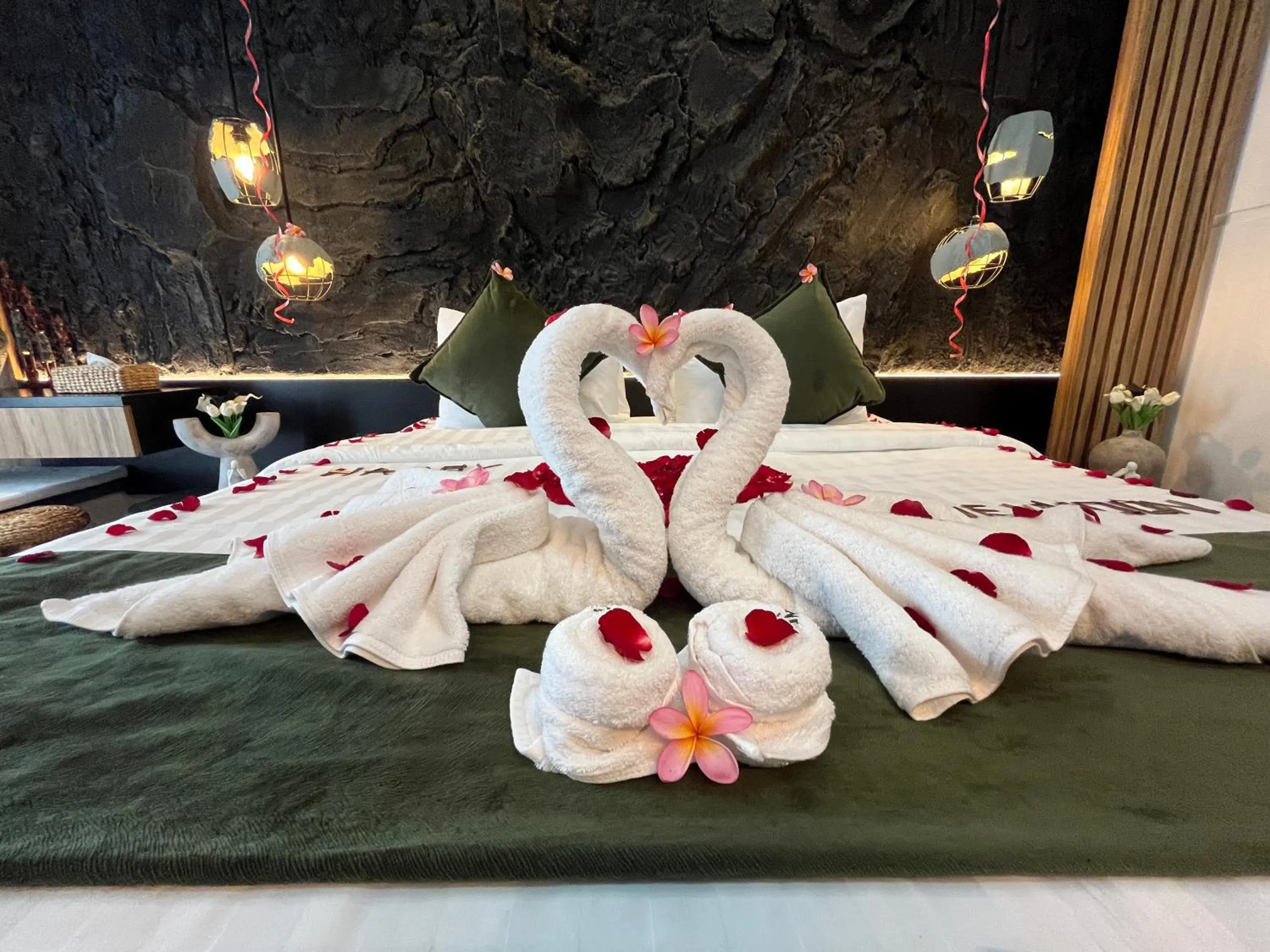 Bed in Landmark Villas