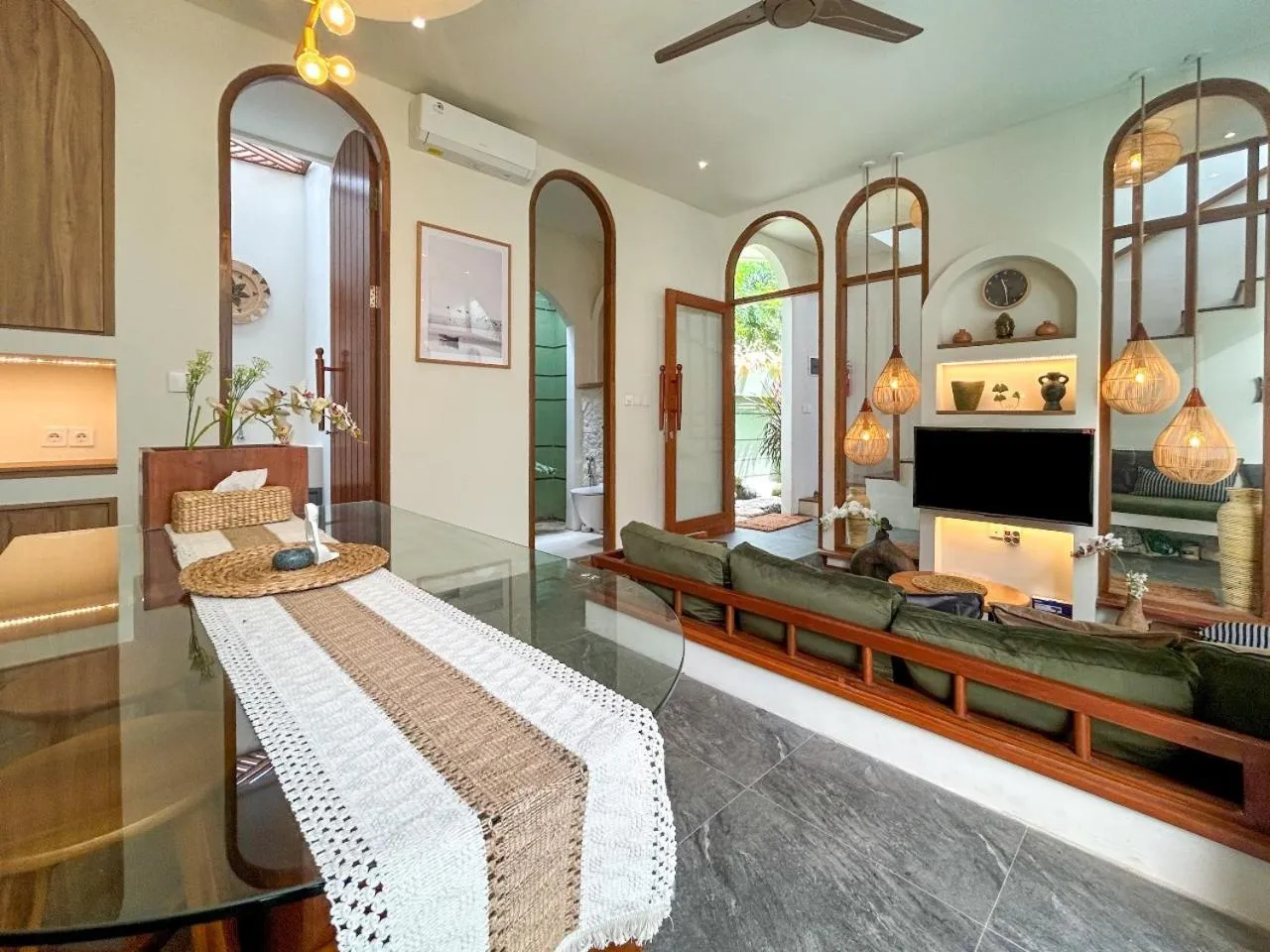 Communal lounge/ TV room in Landmark Villas