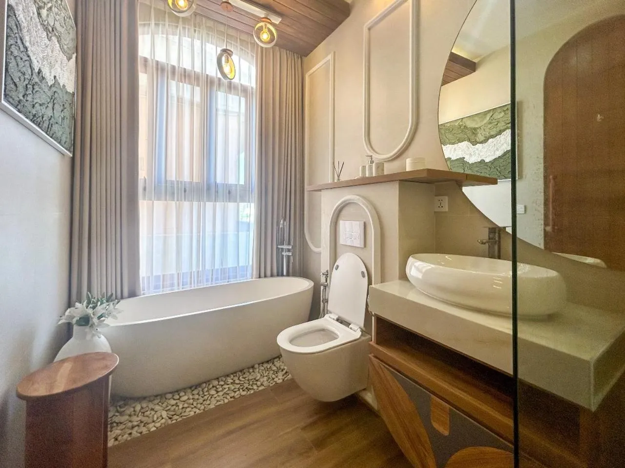 Shower in Landmark Villas