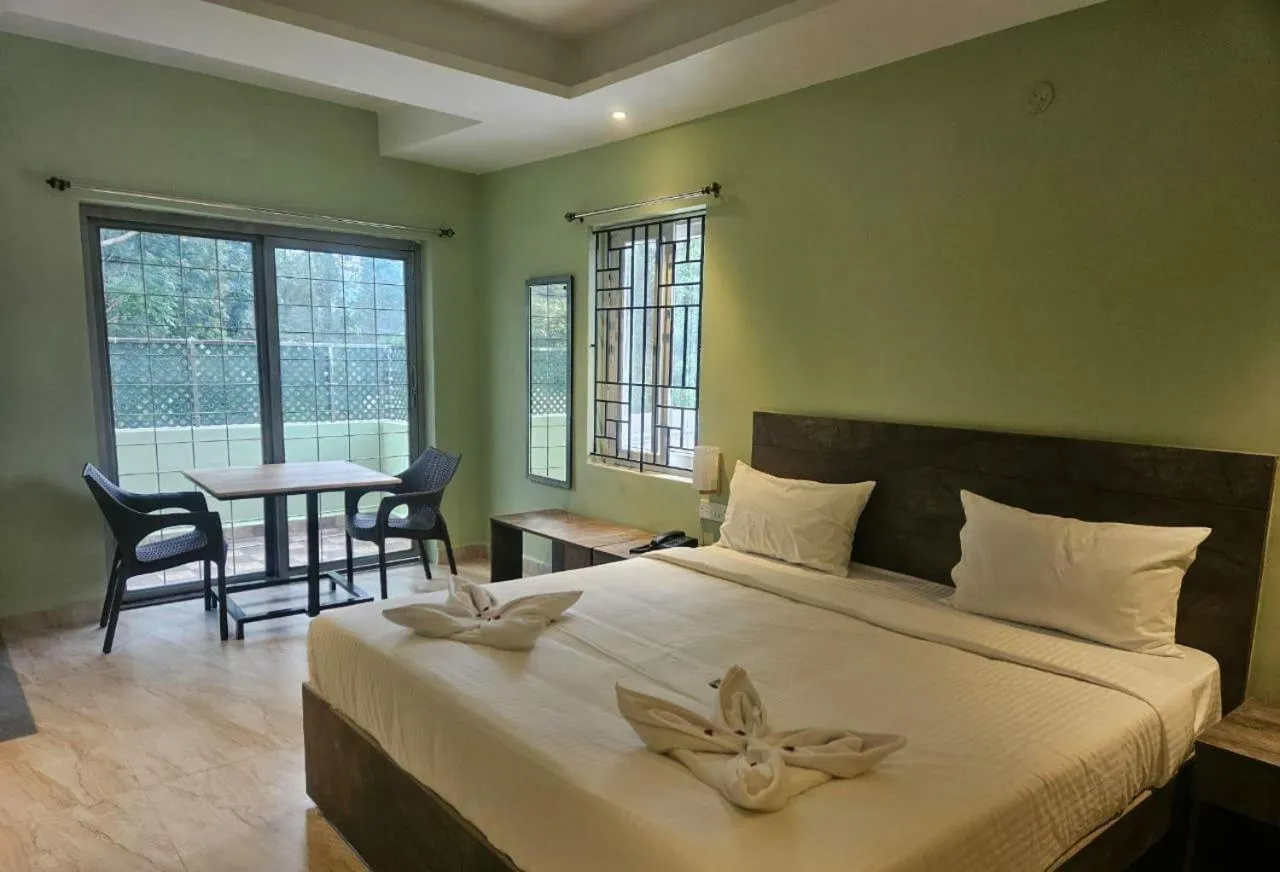 Bed in Hotel Peppers