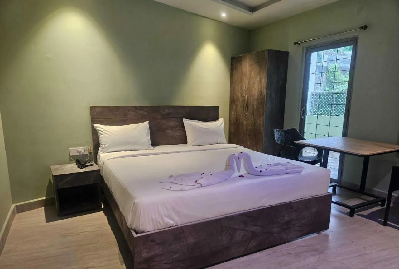 Bed in Hotel Peppers