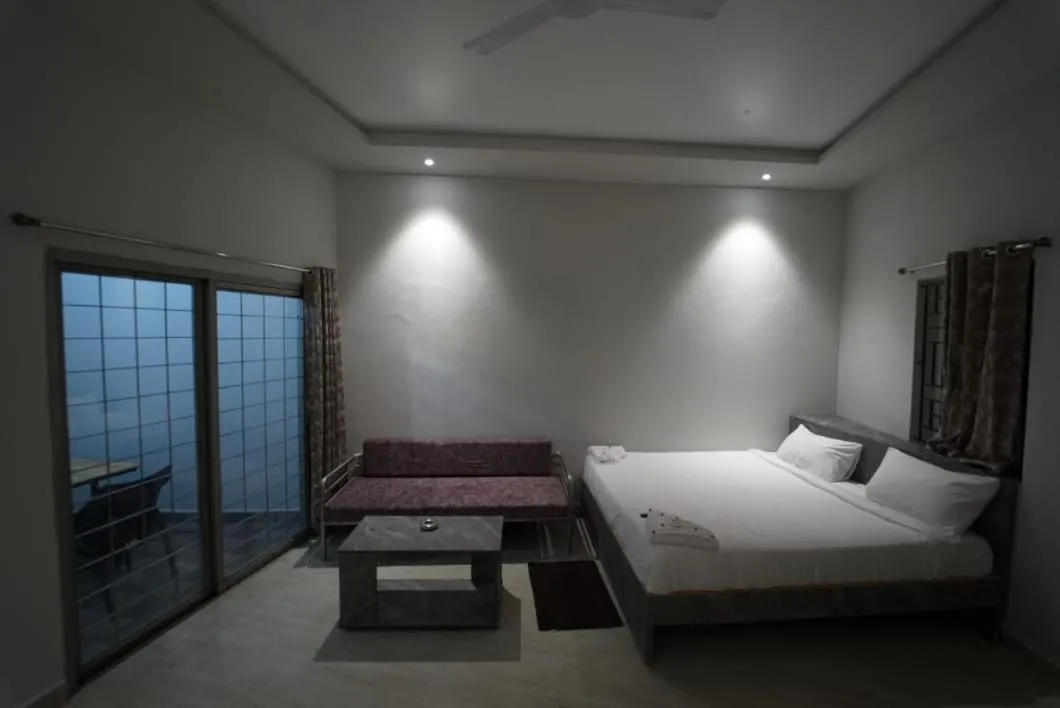 Bed in Hotel Peppers