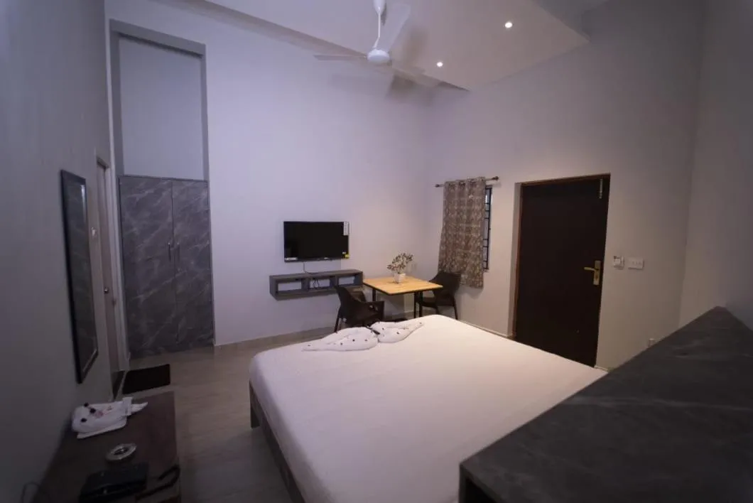 Bed in Hotel Peppers