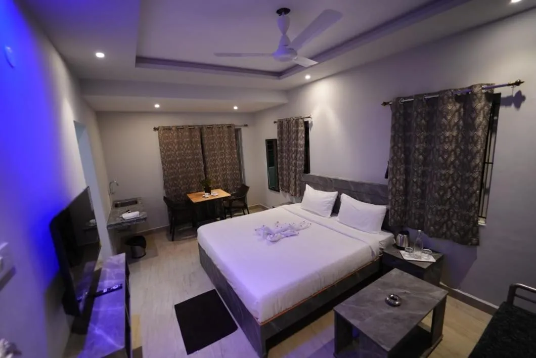 Bed in Hotel Peppers