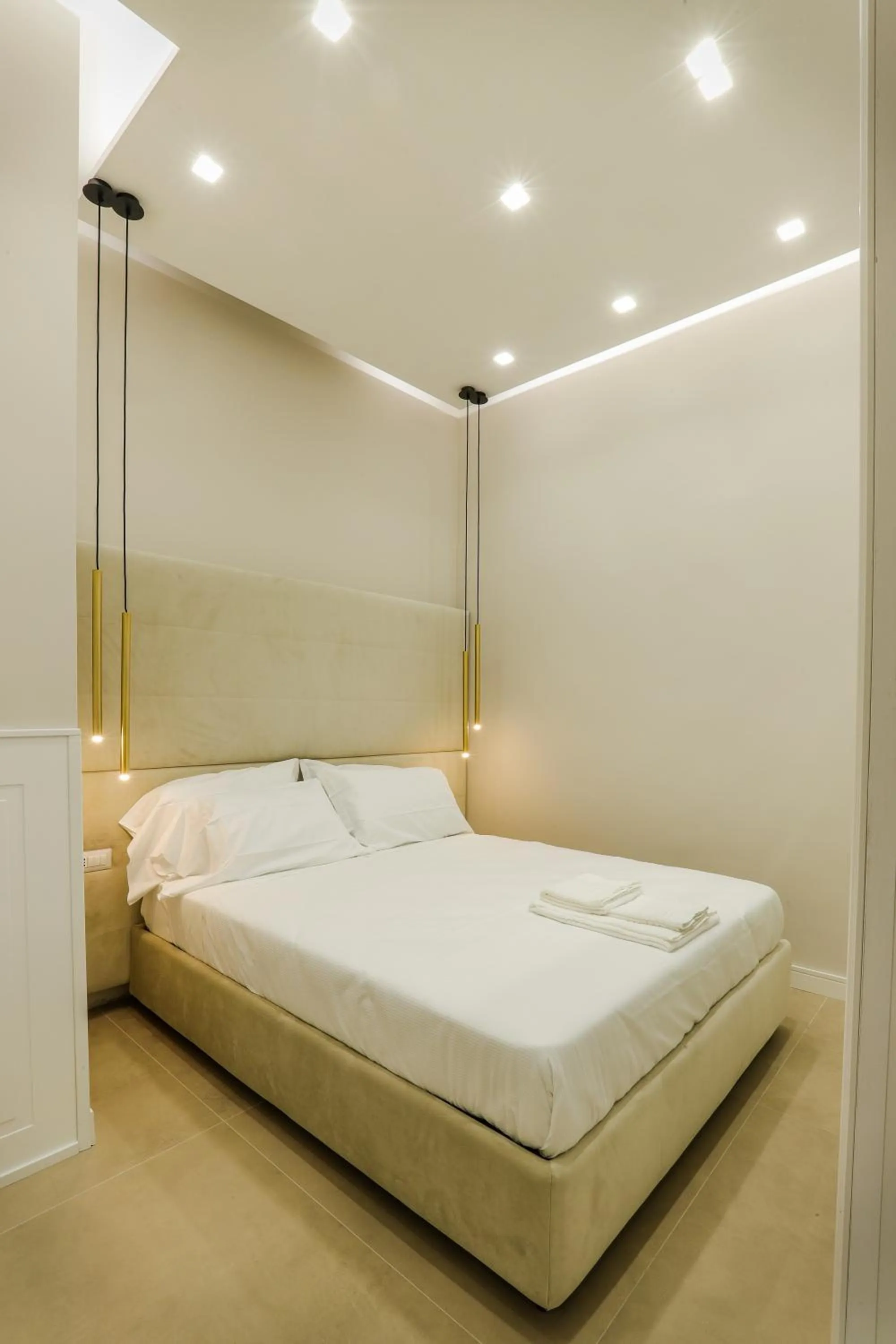 Bed in Conte Relais Suite