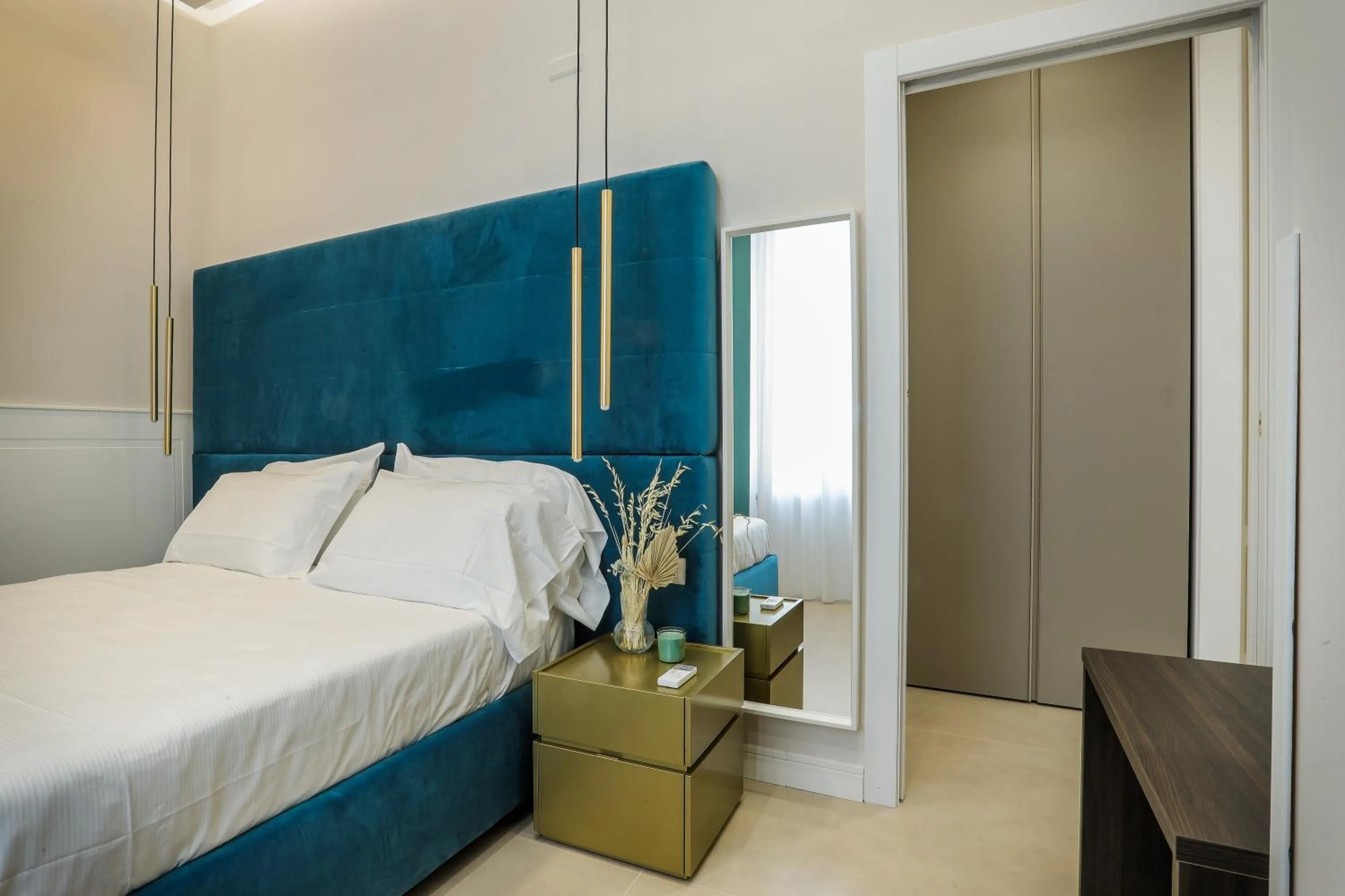 Bed in Conte Relais Suite