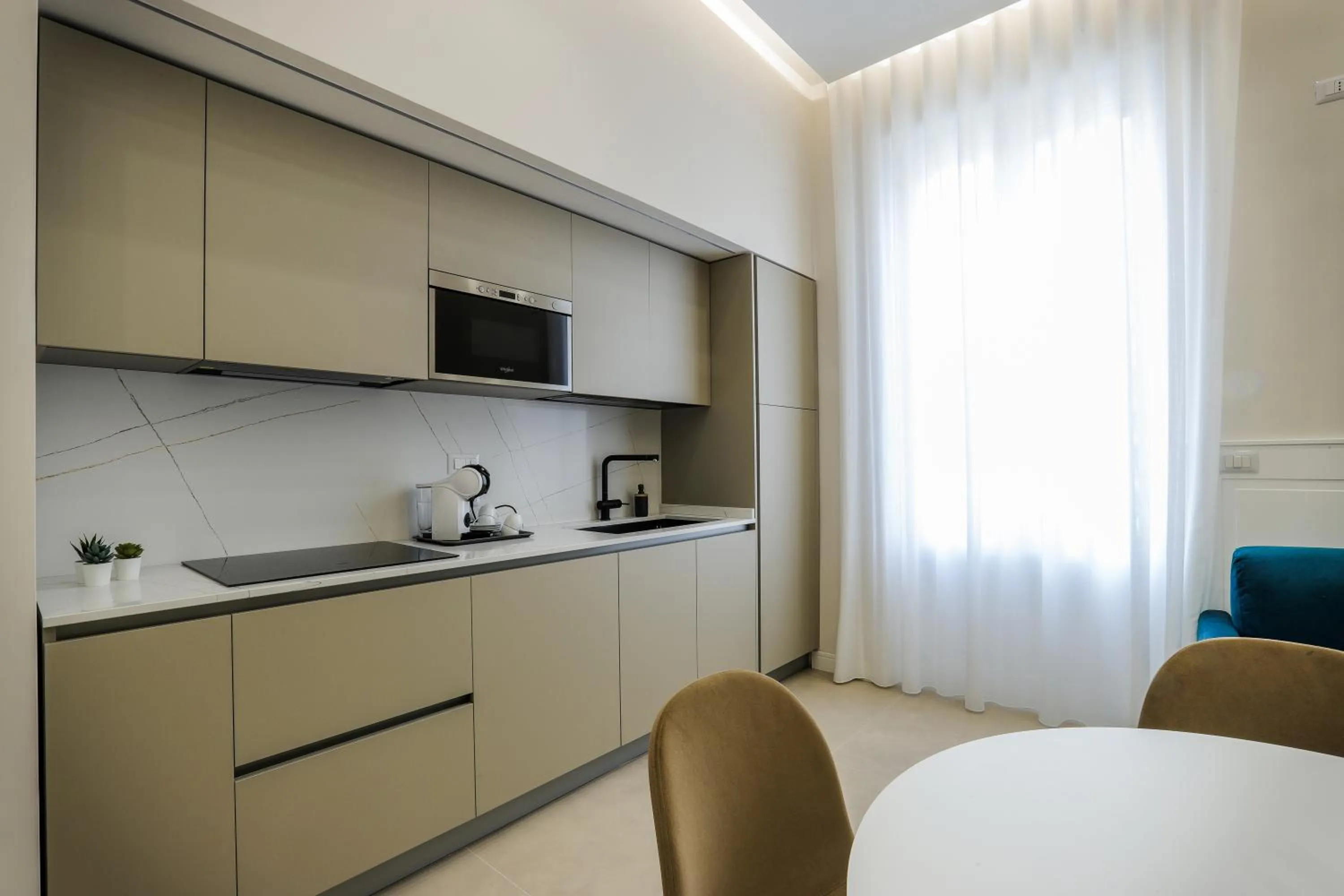 Kitchen or kitchenette in Conte Relais Suite