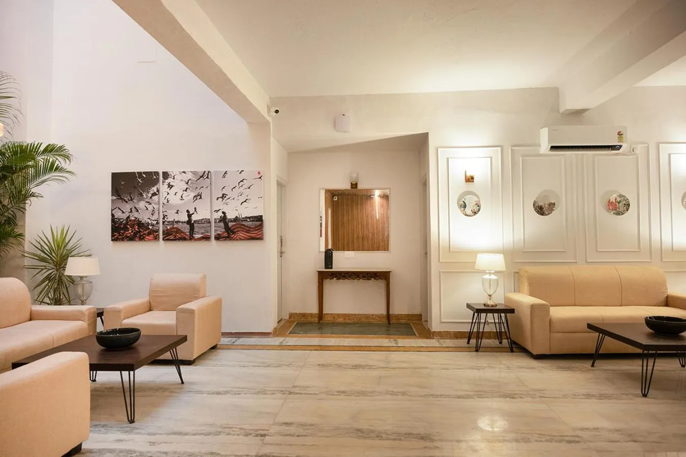 Seating area in Firebrick Boutique Residences - AMETHYST HOUSE