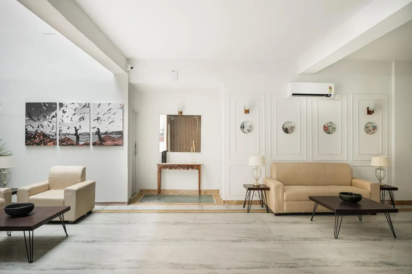 Seating area in Firebrick Boutique Residences - AMETHYST HOUSE