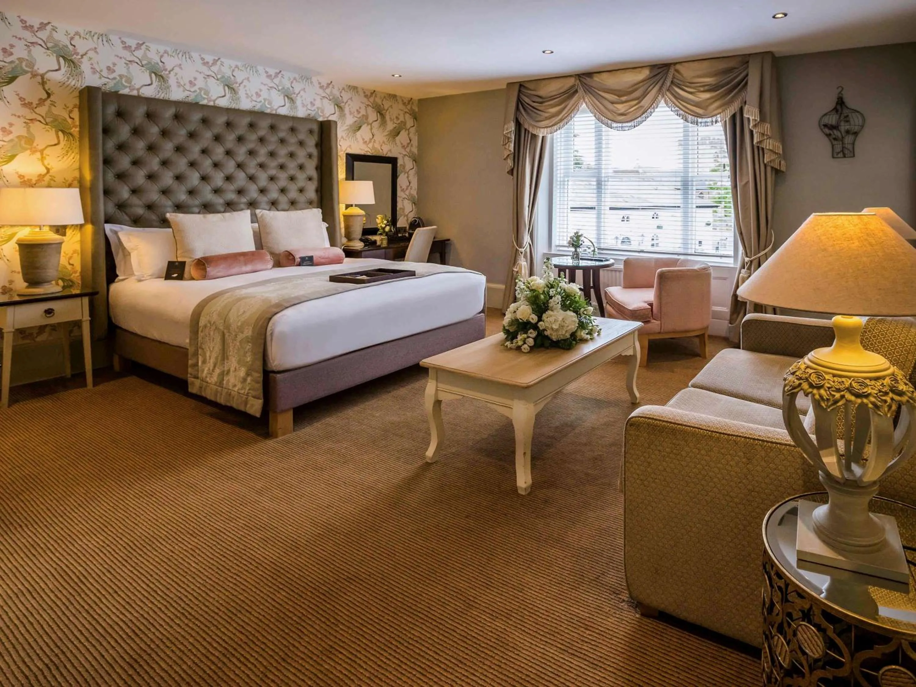 Photo of the whole room, Bed in WorldHotels Distinctive Woughton House Hotel