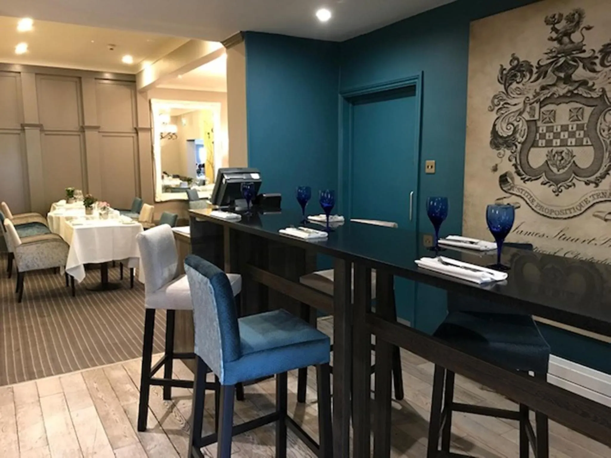 Restaurant/places to eat in WorldHotels Distinctive Woughton House Hotel