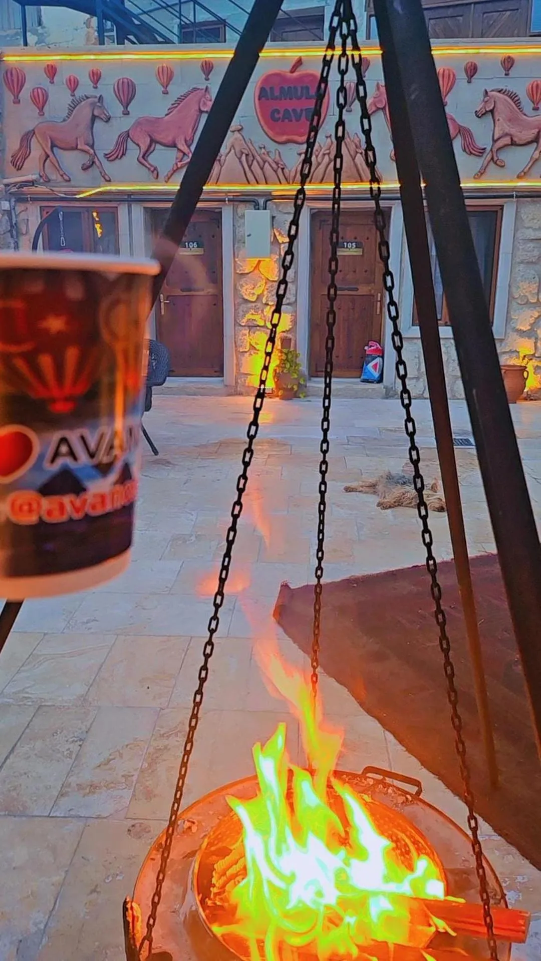 Property building in Almula Cave