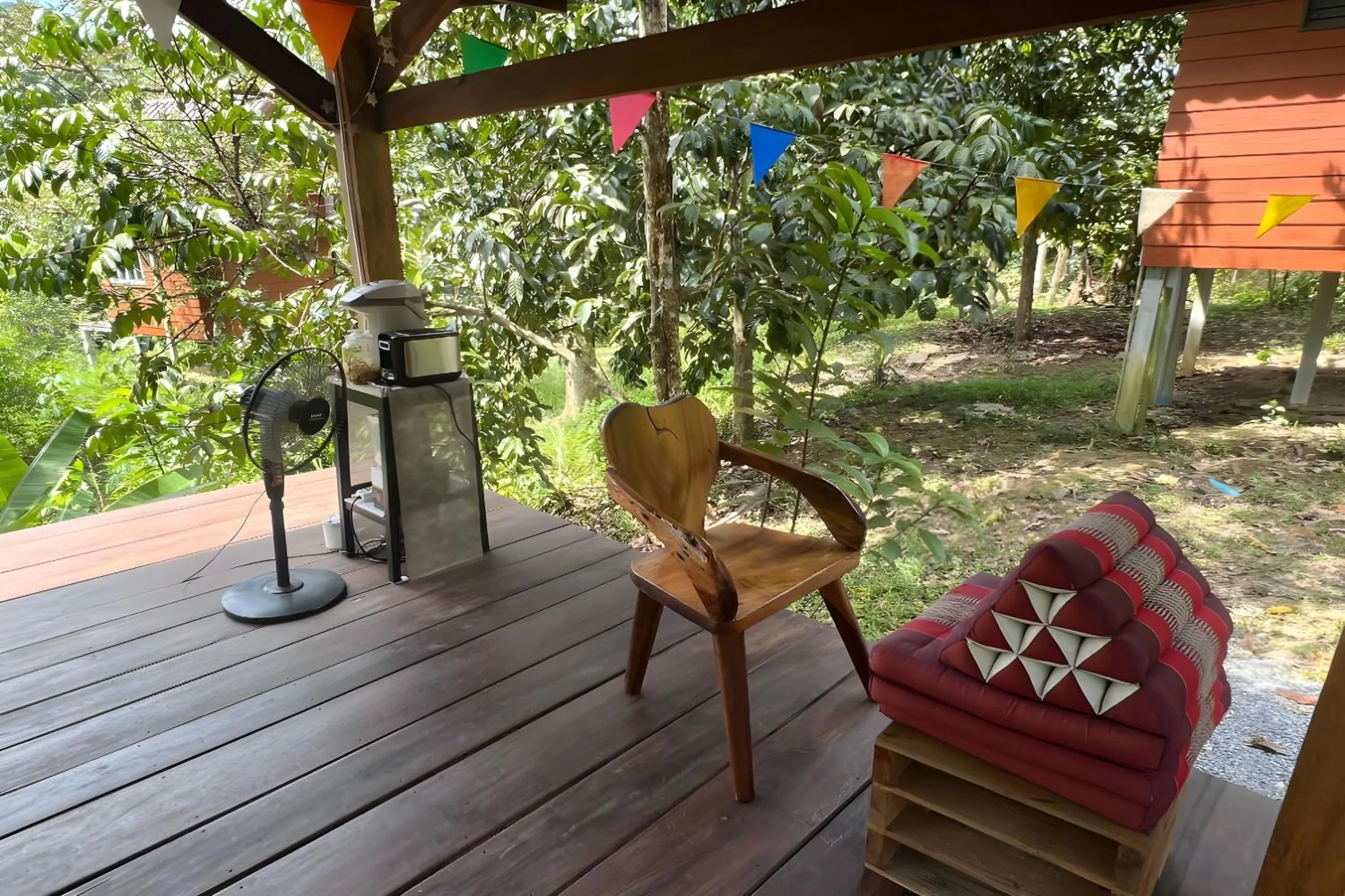 Balcony/Terrace in Rat Min House