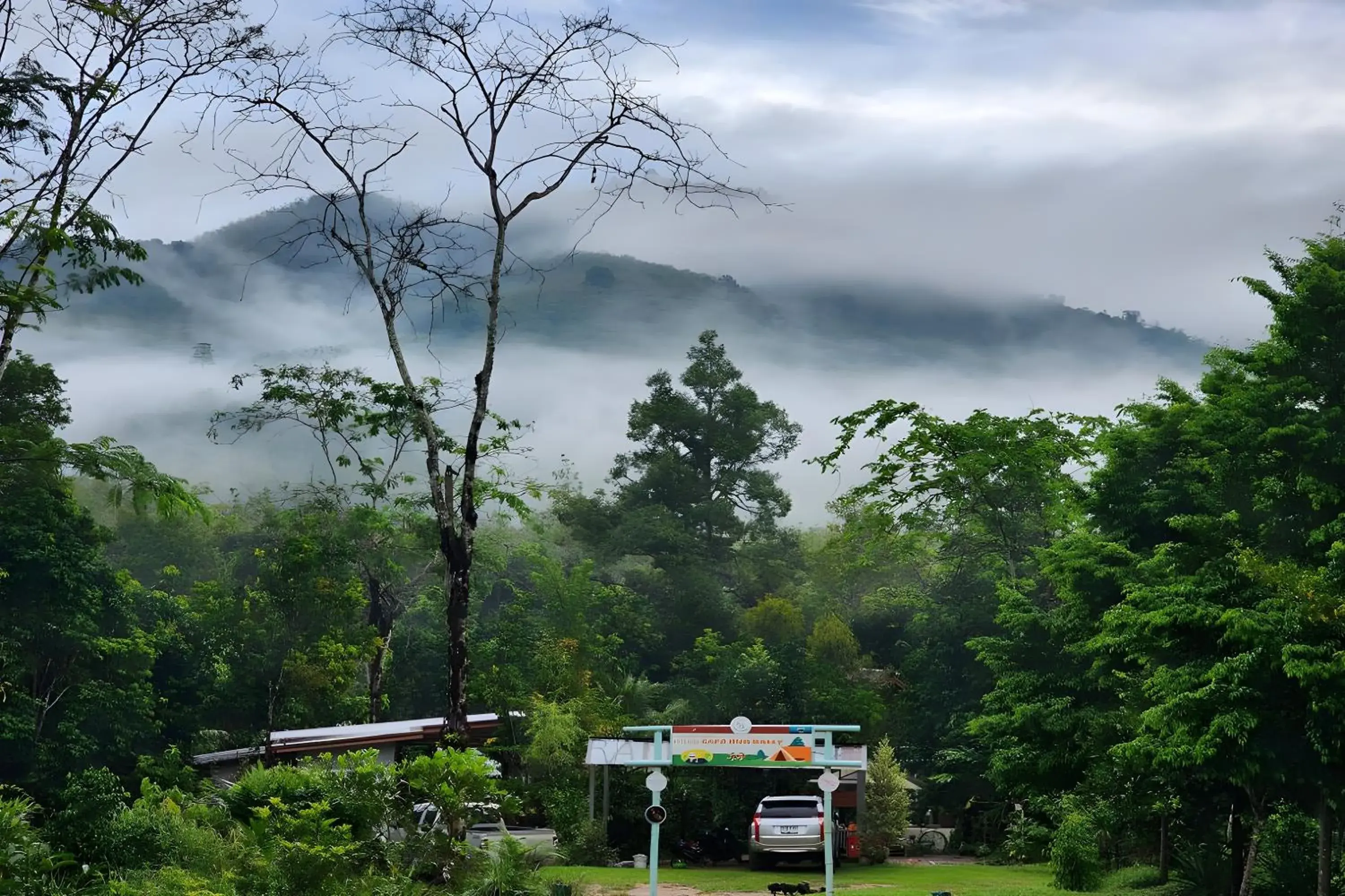 Mountain view in Rat Min House Mountain view in Rat Min House