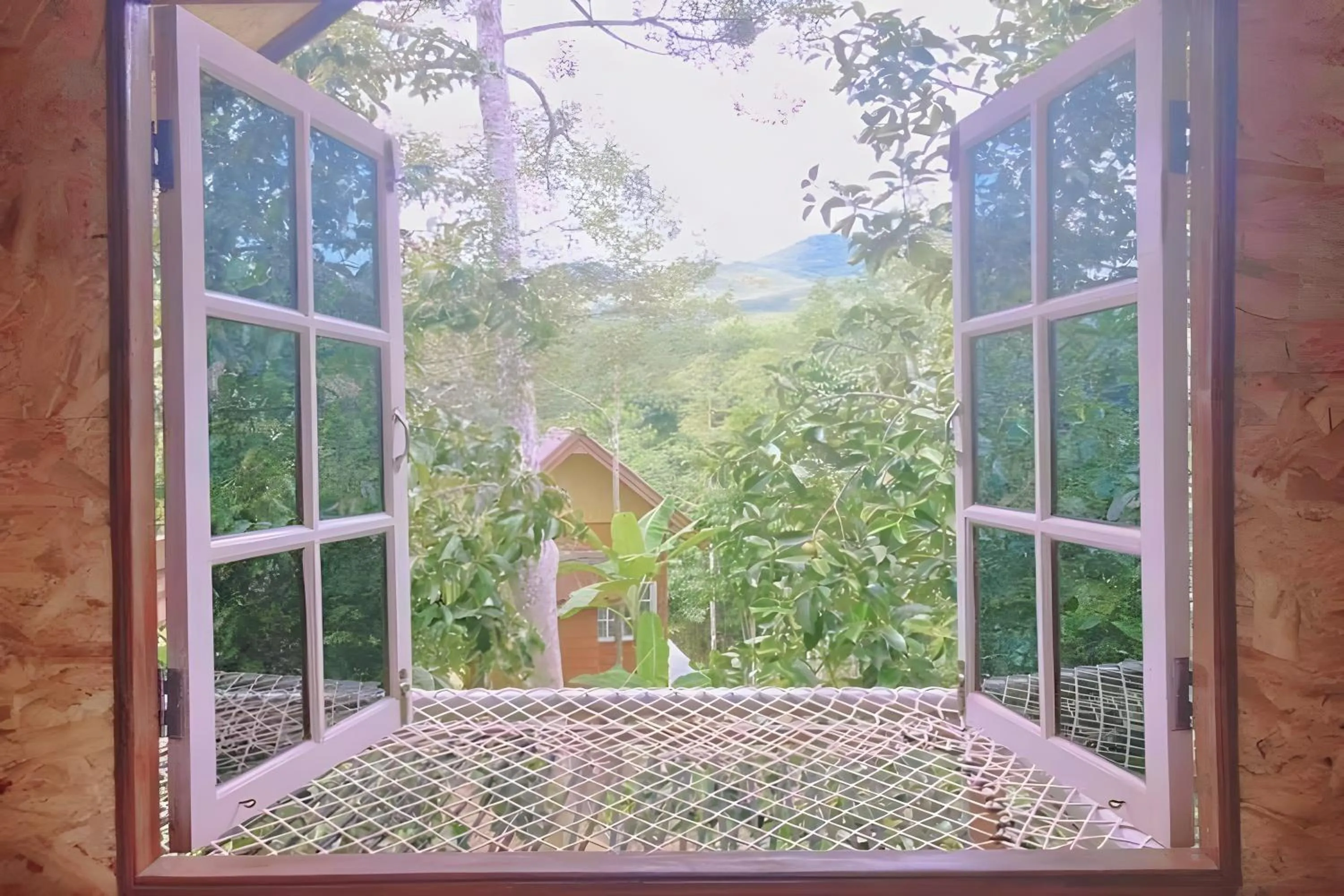 Garden view in Rat Min House