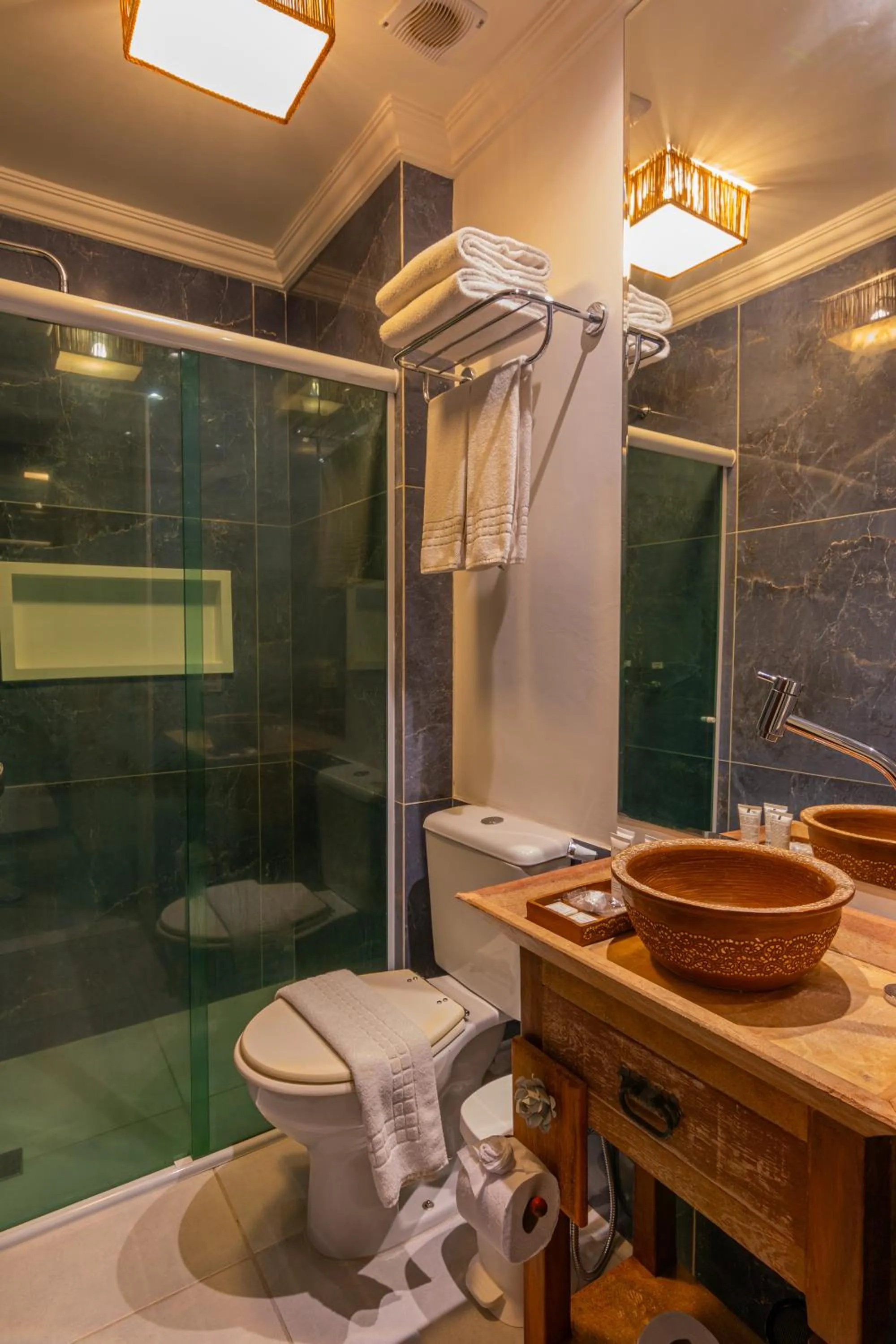 Shower in Hotel Villa Mayor Charme