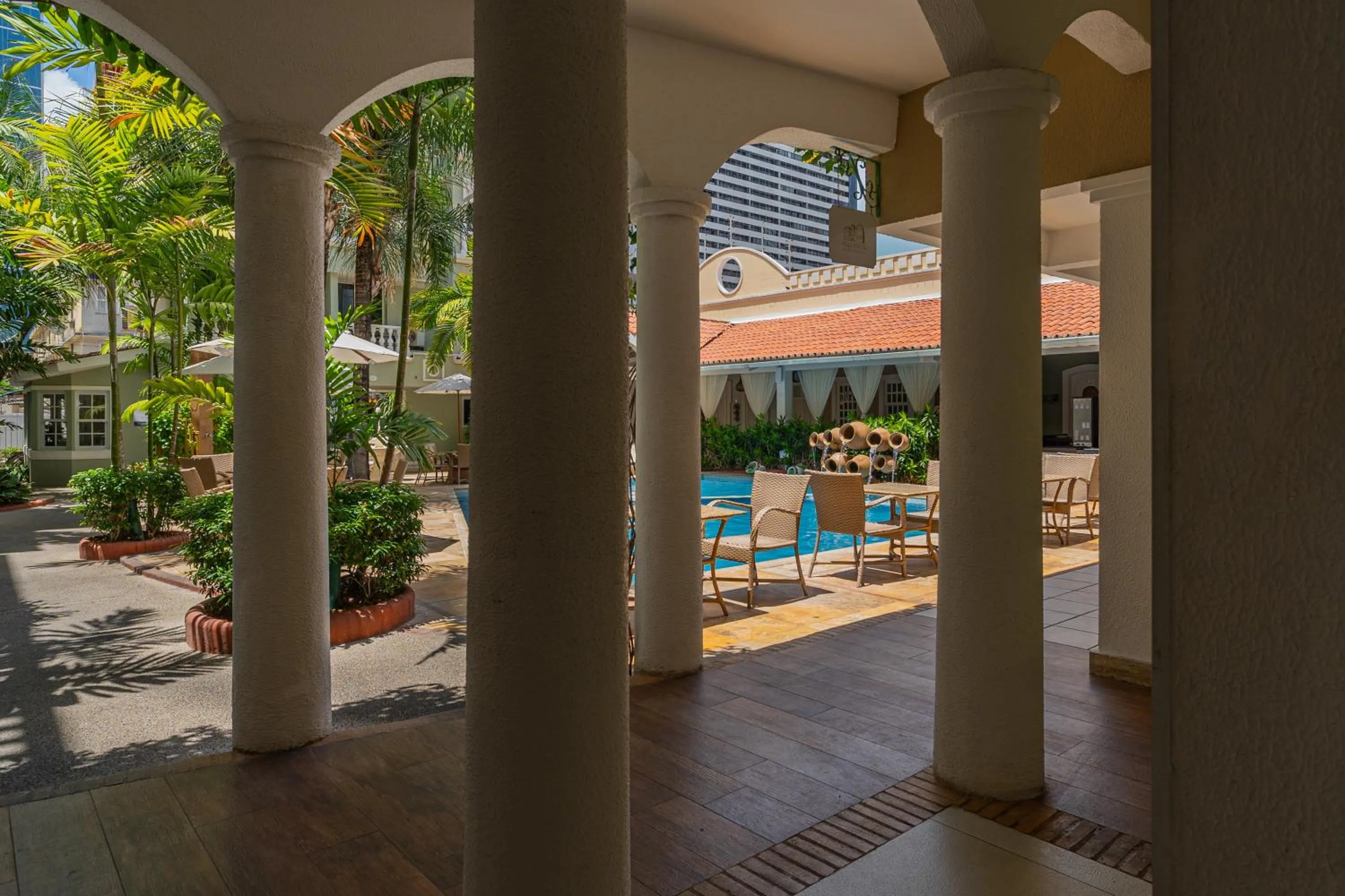 Garden in Hotel Villa Mayor Charme