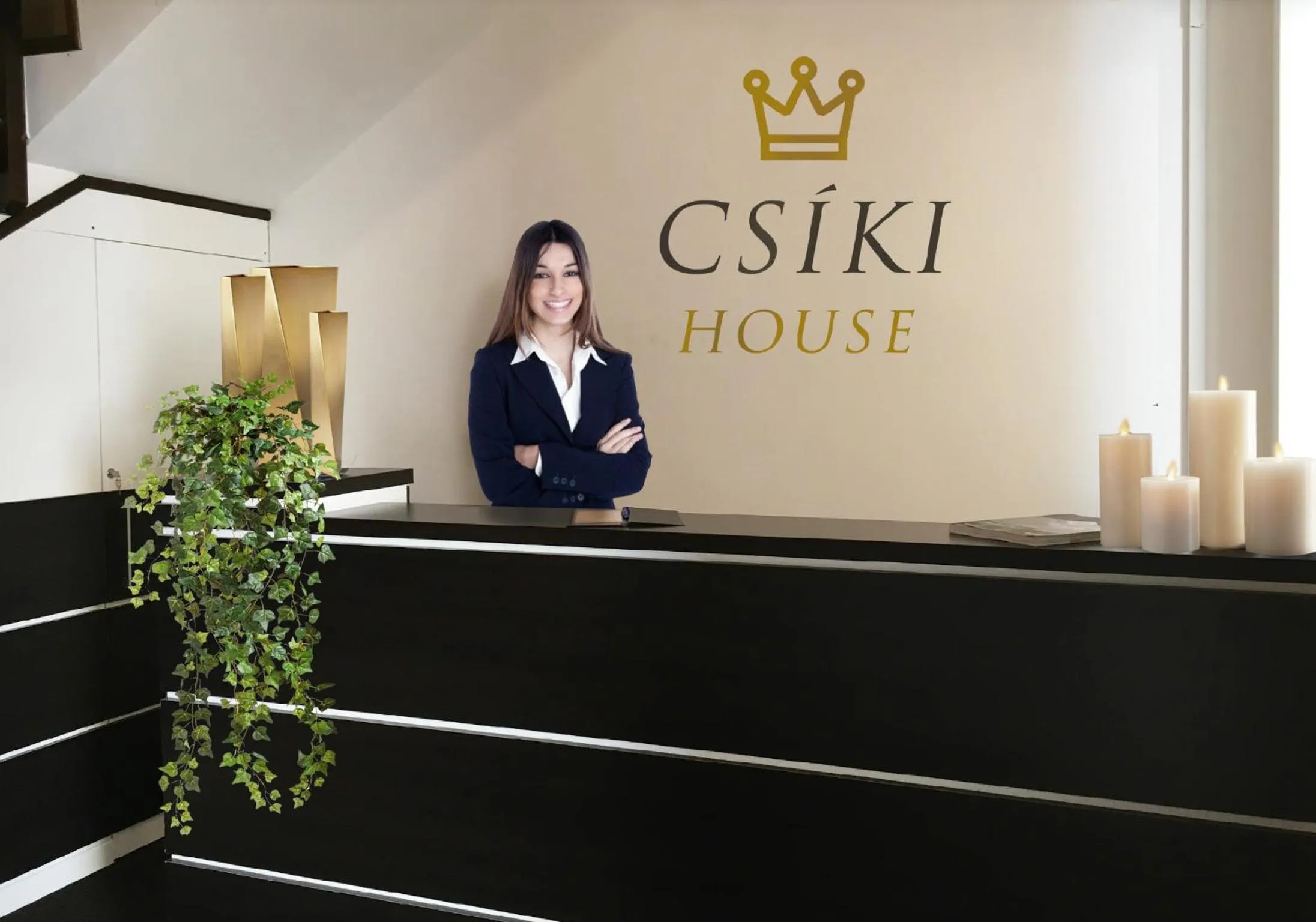 Staff in Csiki Hotel