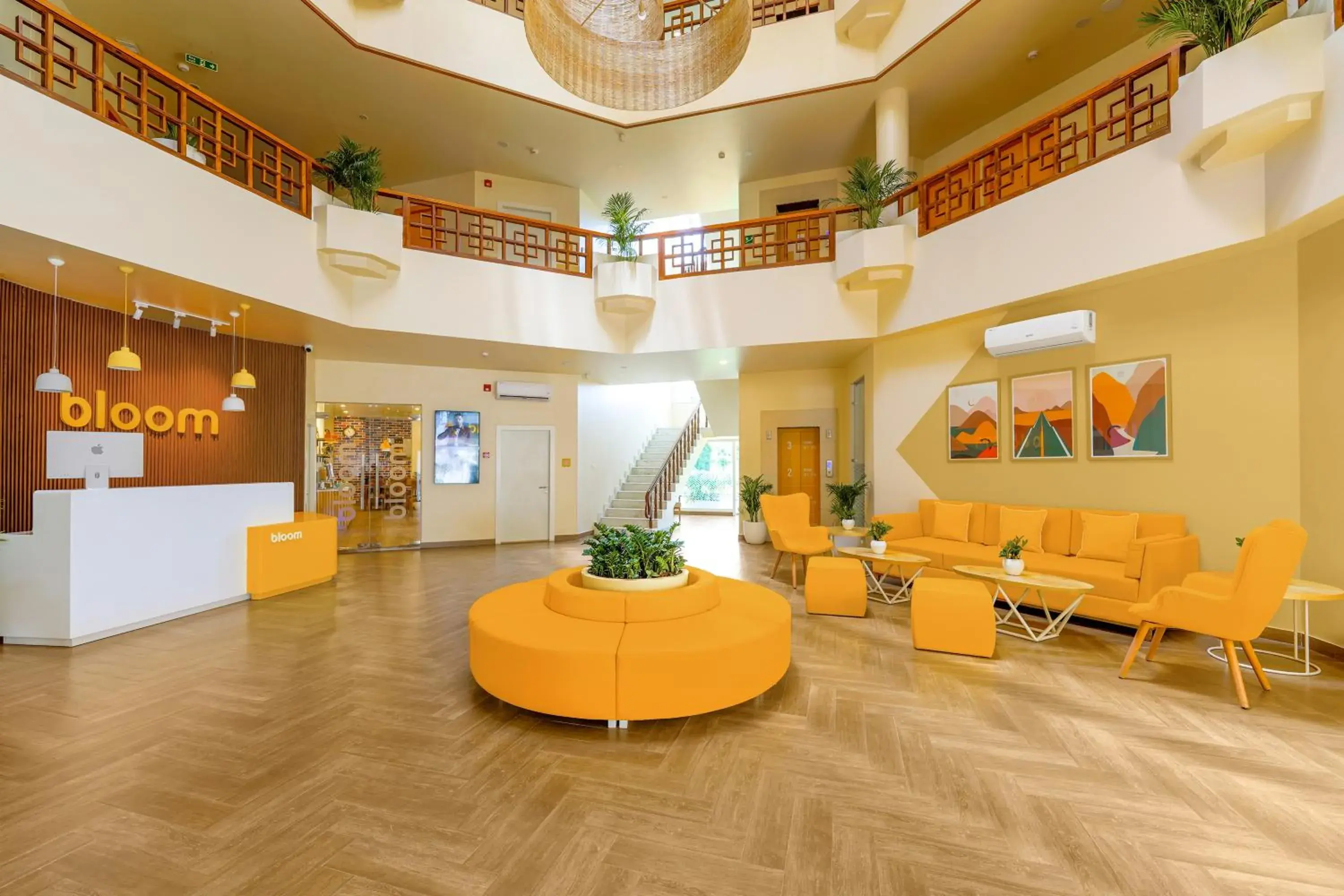 Lobby or reception in Bloom Hotel - Katra Lobby or reception in Bloom Hotel - Katra