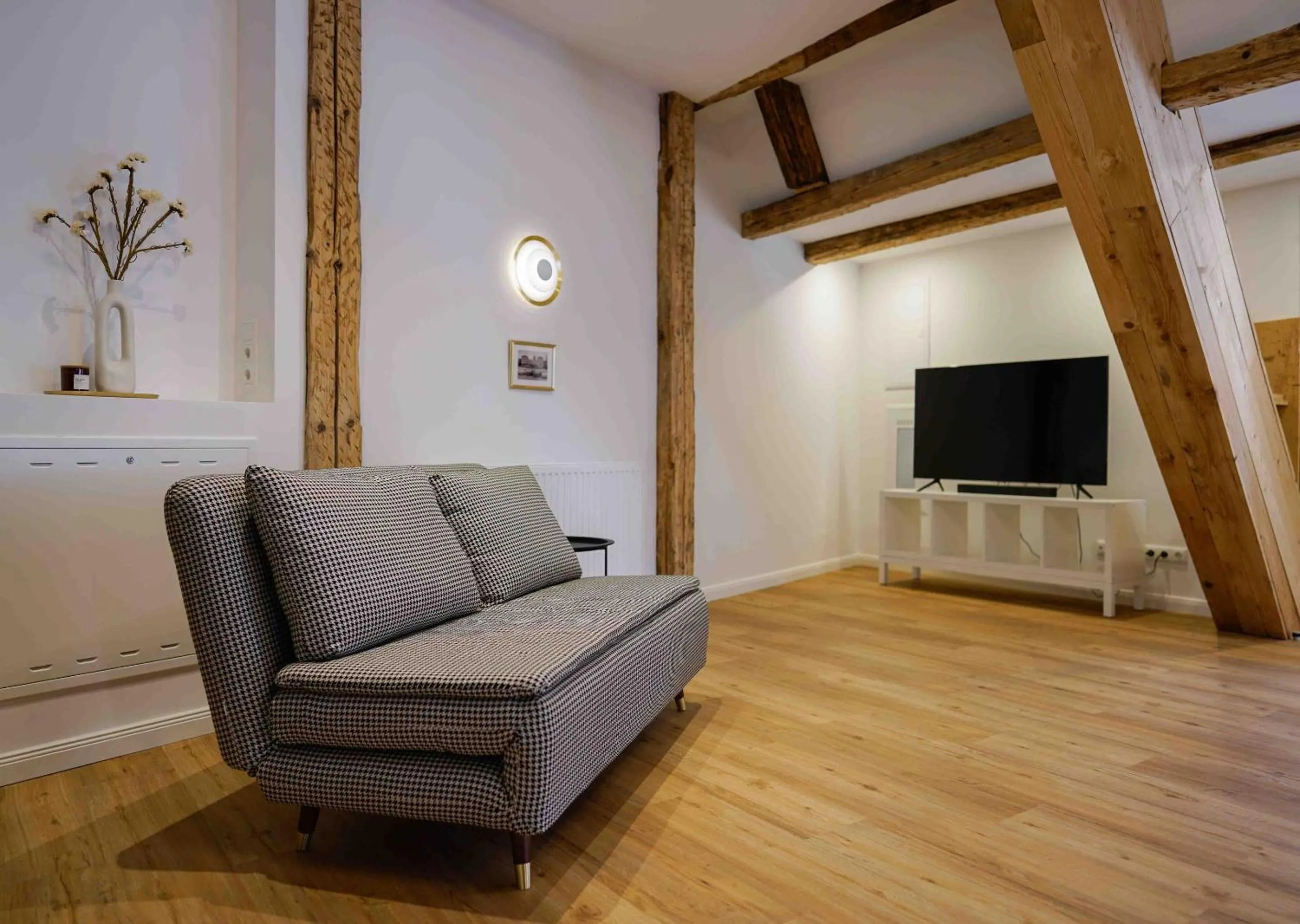 Living room in Lady Milavie apartments