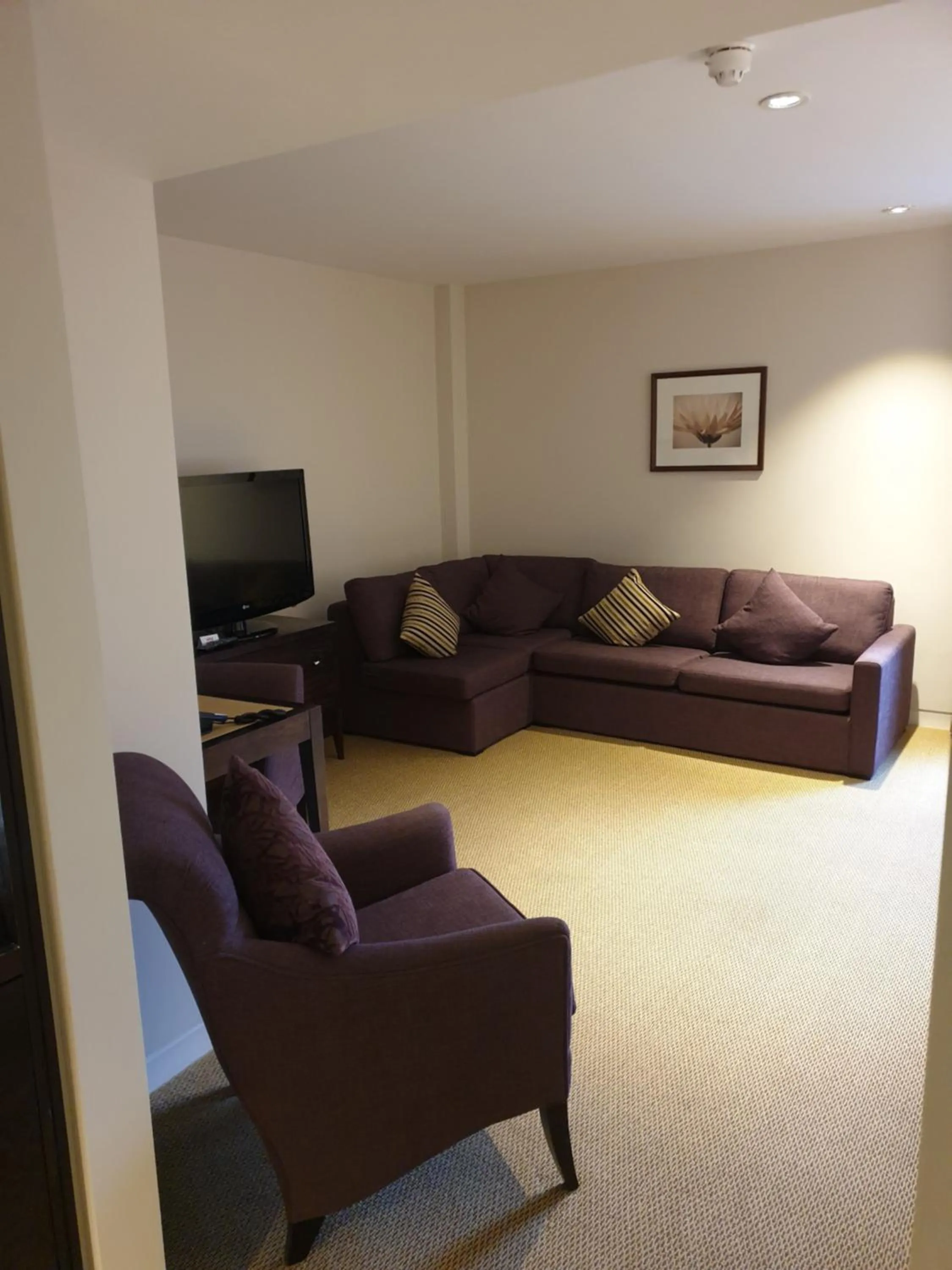 Seating area in Bedford Lodge Hotel & Spa