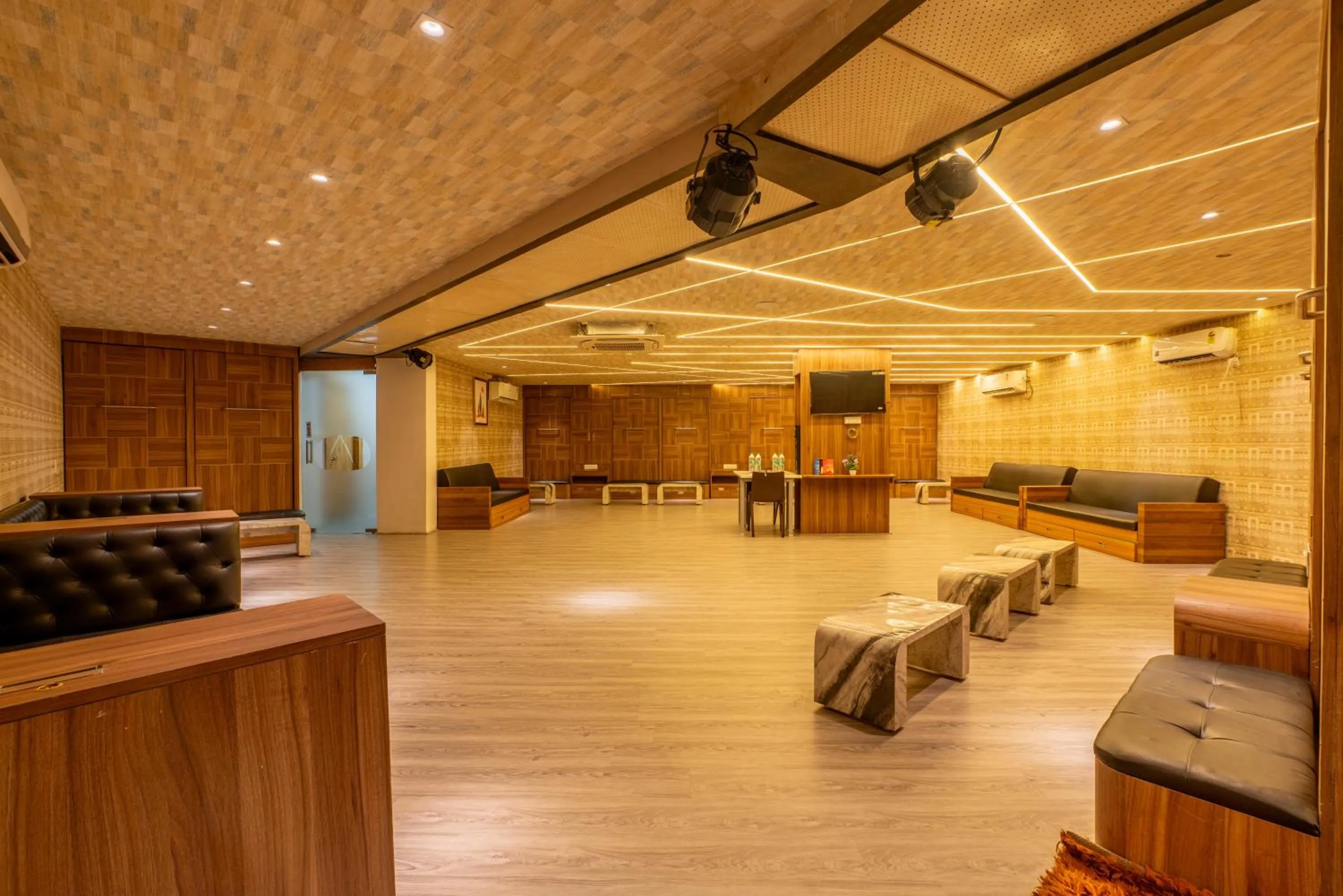 Seating area in Seasons Suites Koramangala