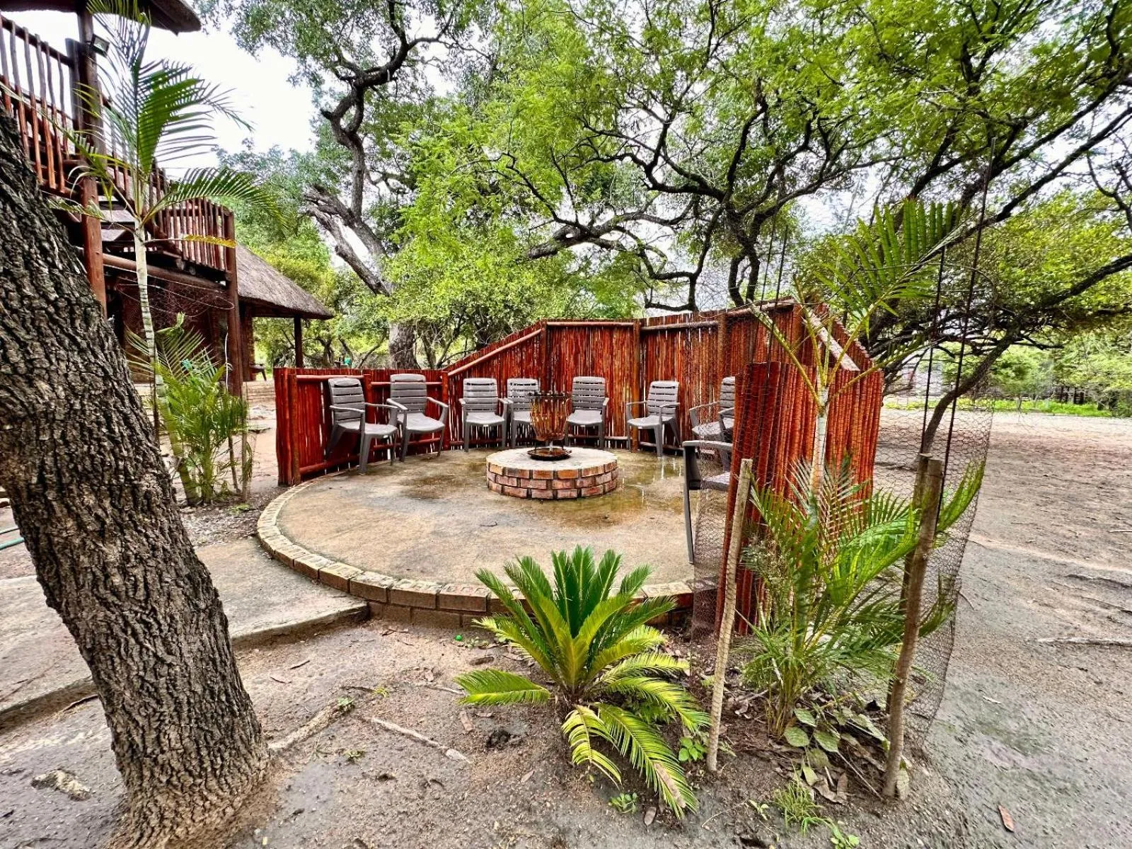 BBQ facilities in Zaganaga Kruger Lodge