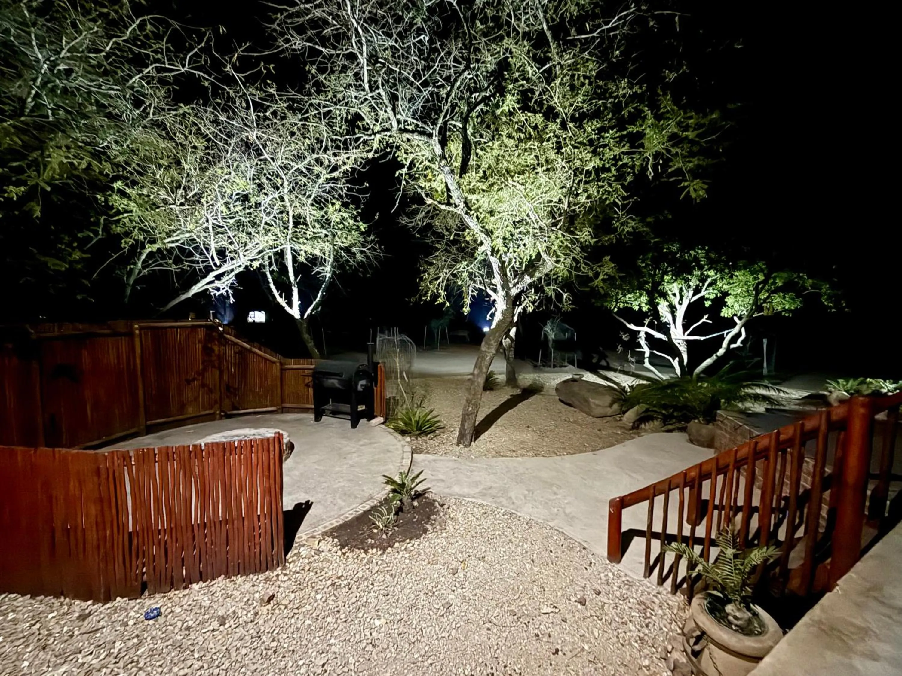 Night in Zaganaga Kruger Lodge