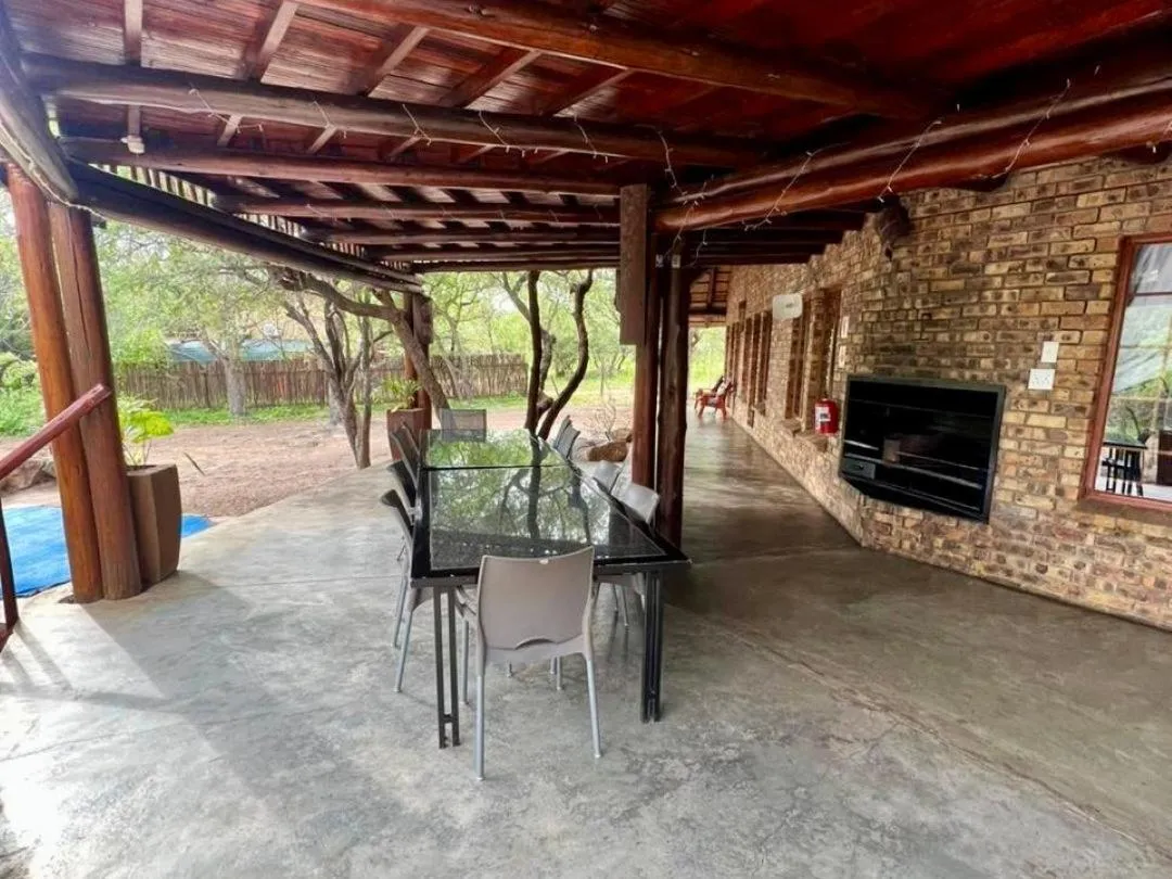 Patio in Zaganaga Kruger Lodge