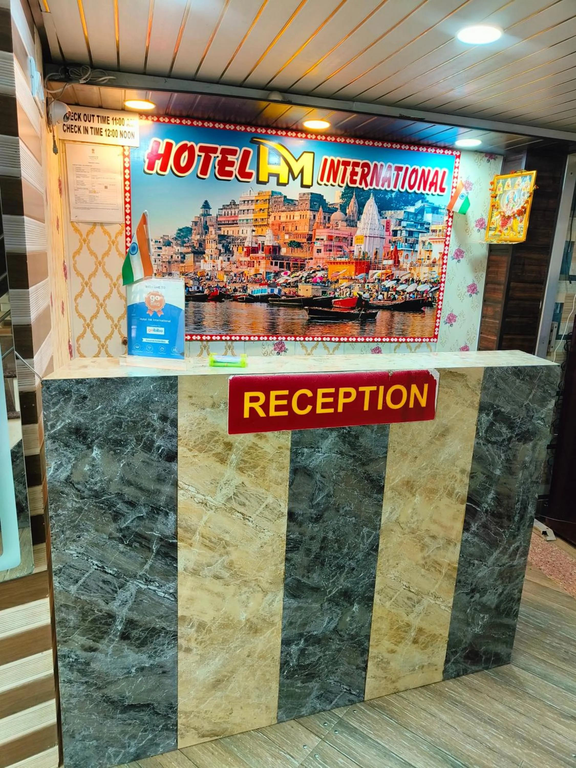 Property logo or sign in Hotel HM International