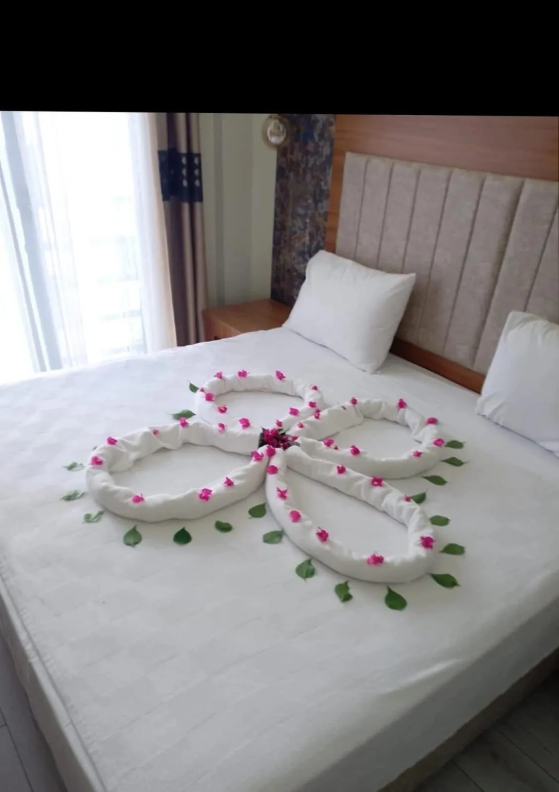 Bed in Golden Lux Hotel Antalya
