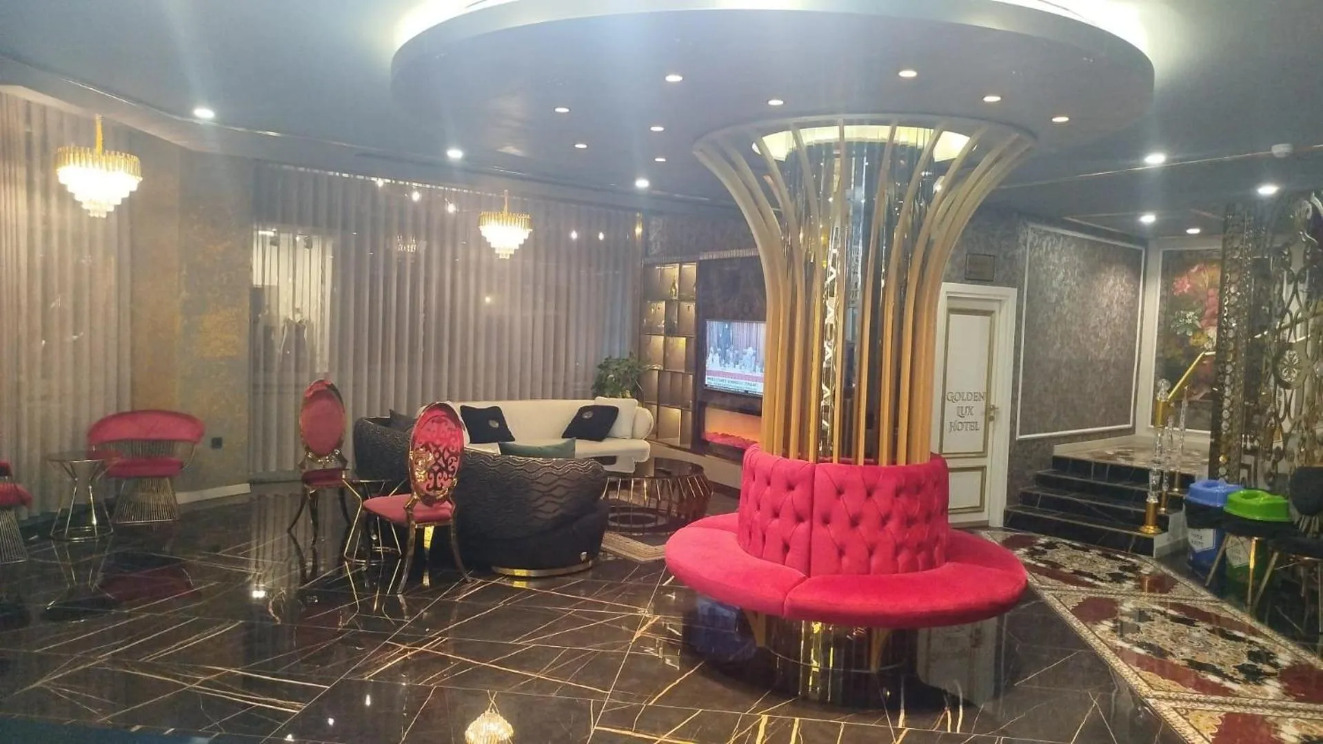 Lobby or reception in Golden Lux Hotel Antalya