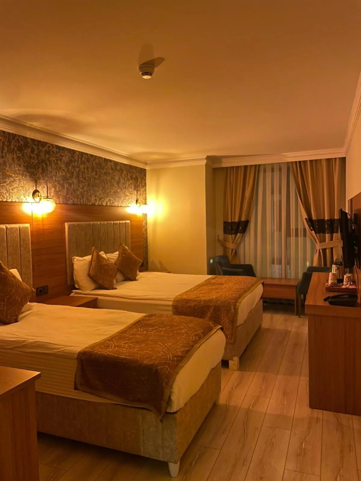 Bed in Golden Lux Hotel Antalya