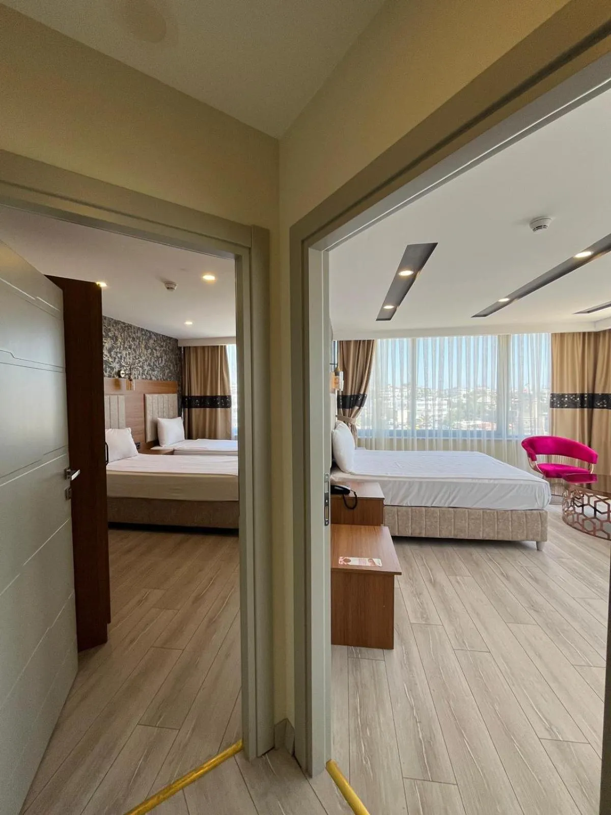 Bed in Golden Lux Hotel Antalya