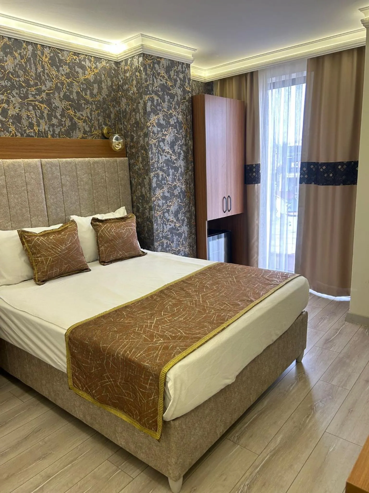 Bed in Golden Lux Hotel Antalya