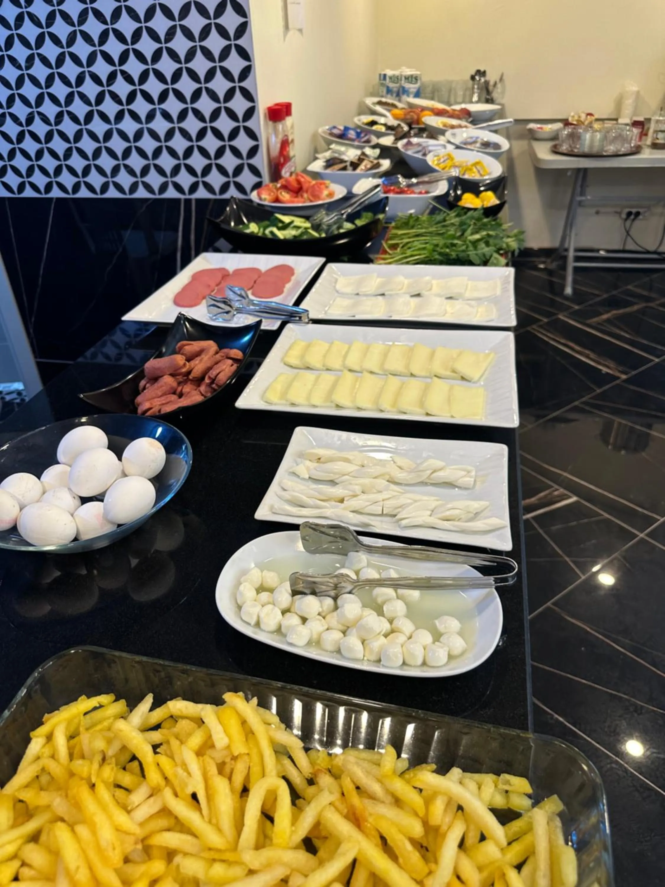 Buffet breakfast in Golden Lux Hotel Antalya