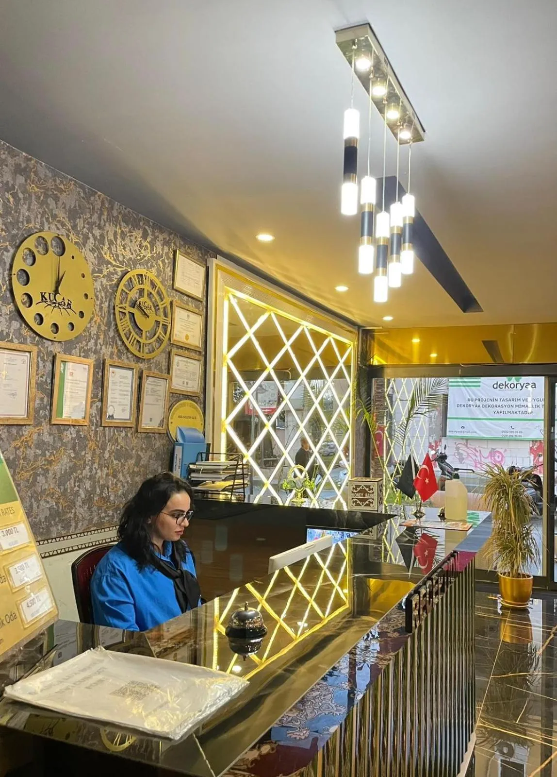 Lobby or reception in Golden Lux Hotel Antalya