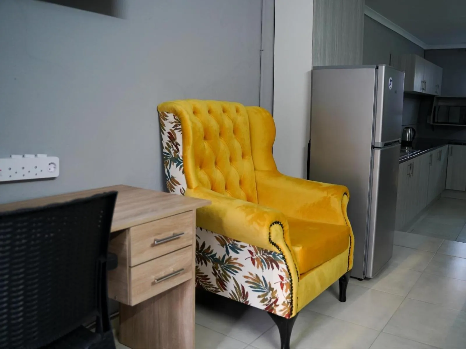 Seating area in Aqua Guest House