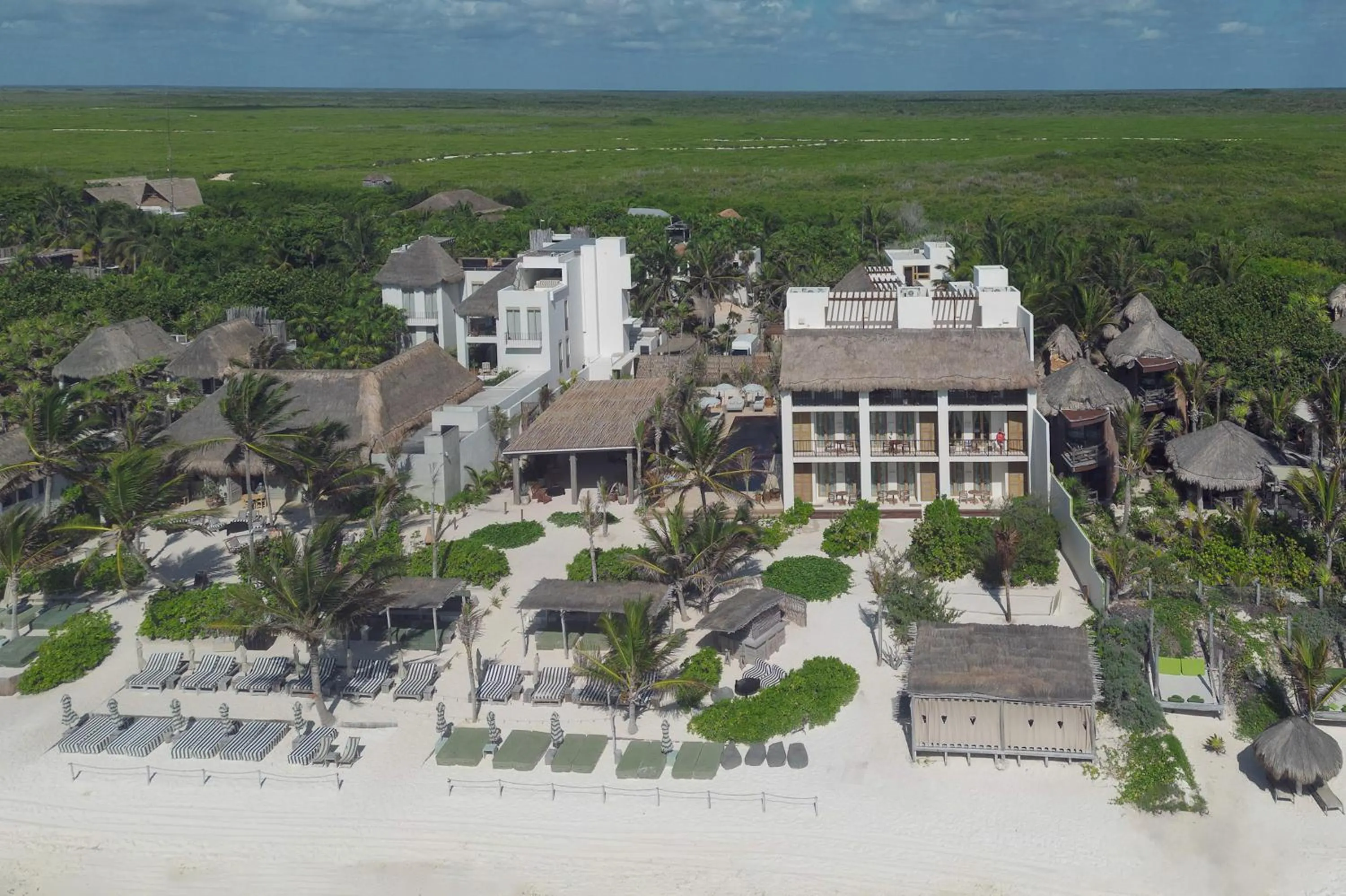 Bird's eye view in Suites Panamera