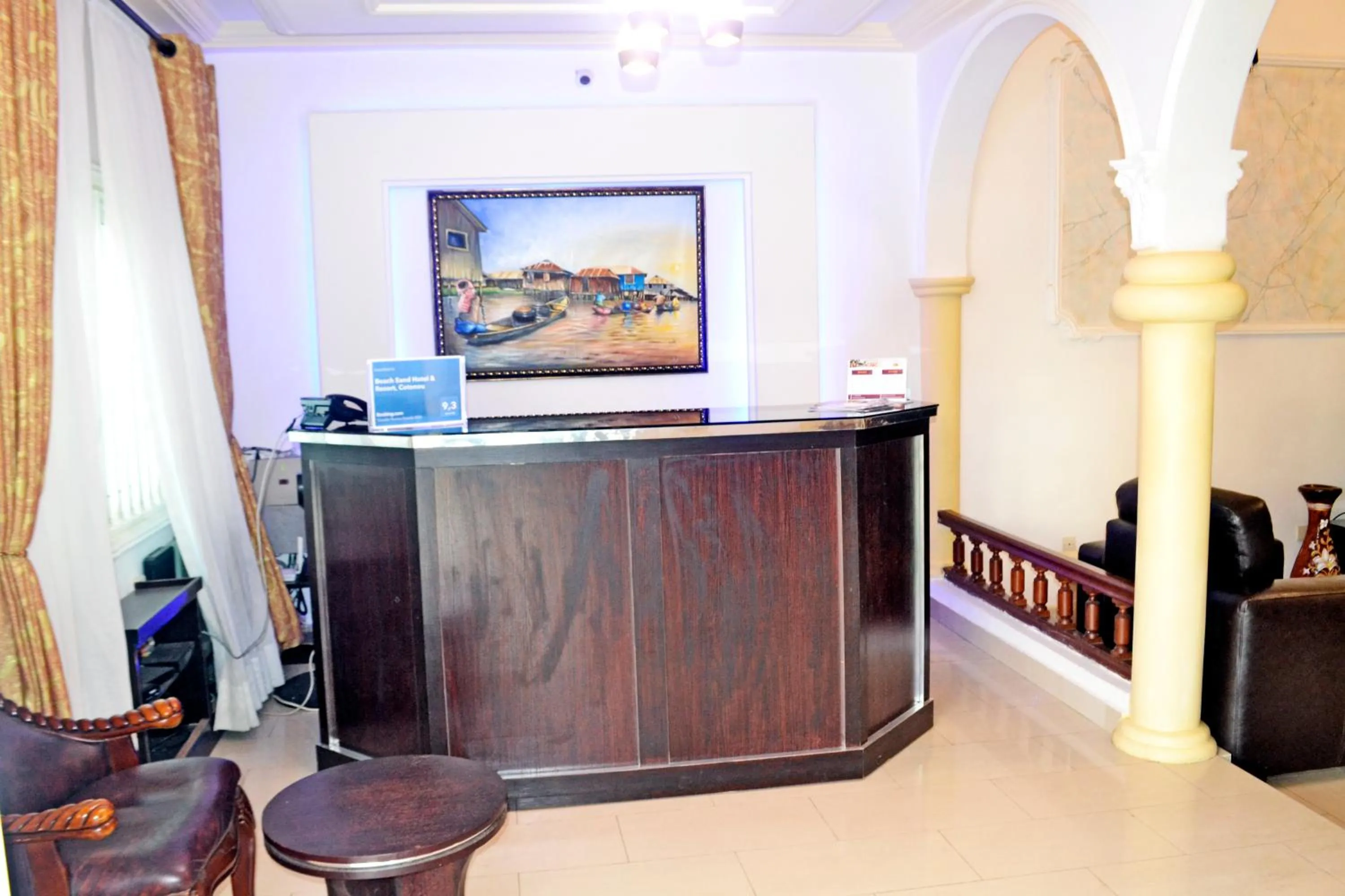 Lobby or reception in Beach Sand Hotel & Resort, Cotonou