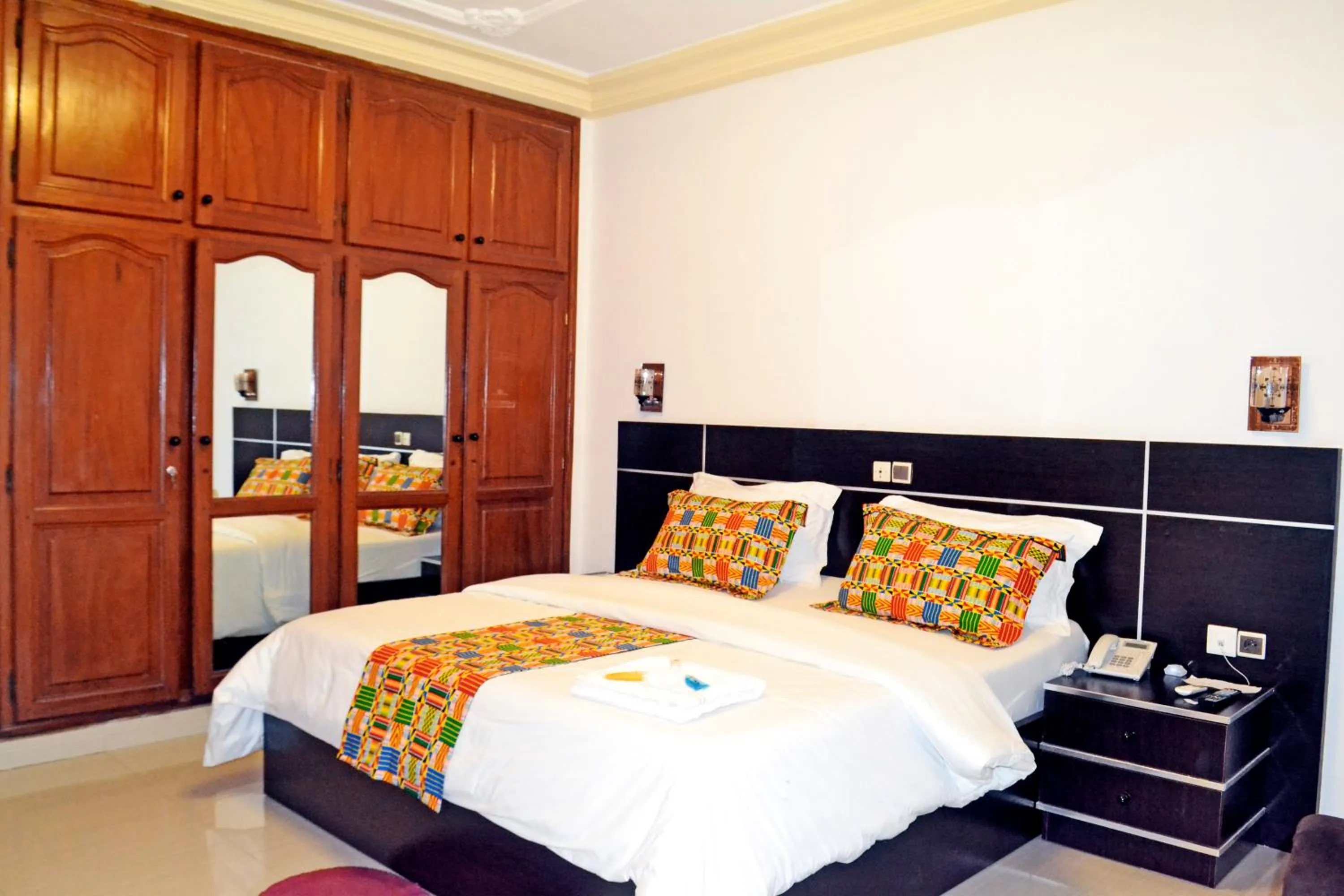 Bed in Beach Sand Hotel & Resort, Cotonou