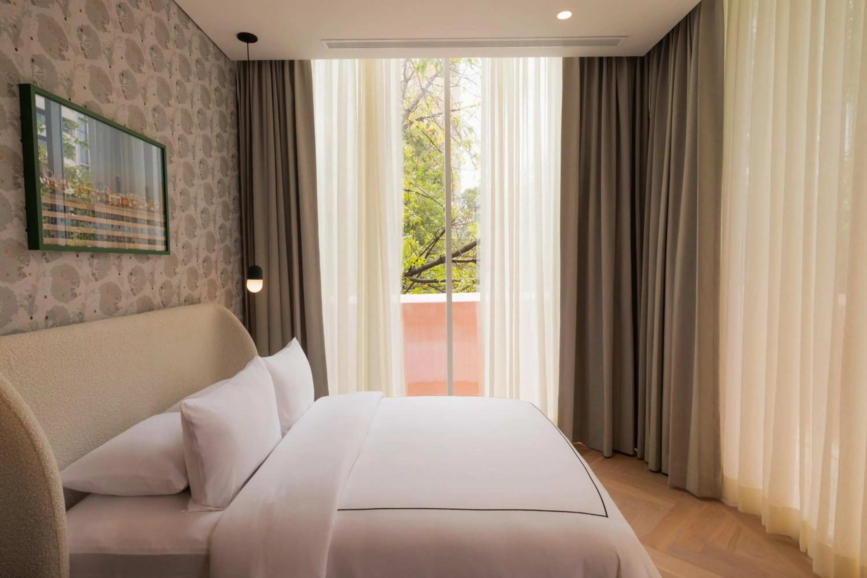 Bedroom, Bed in Casona Roma Norte