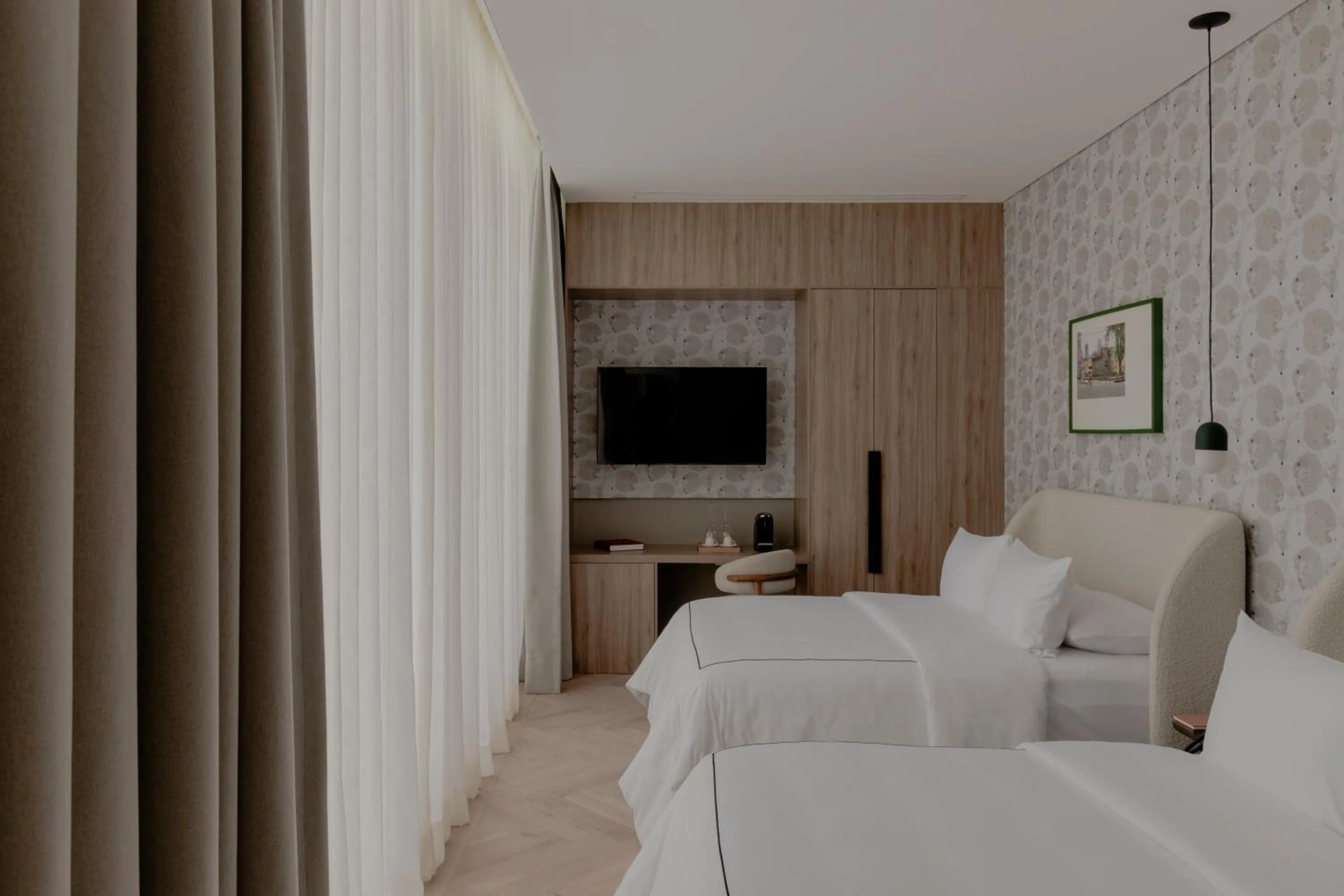 Bed in Casona Roma Norte