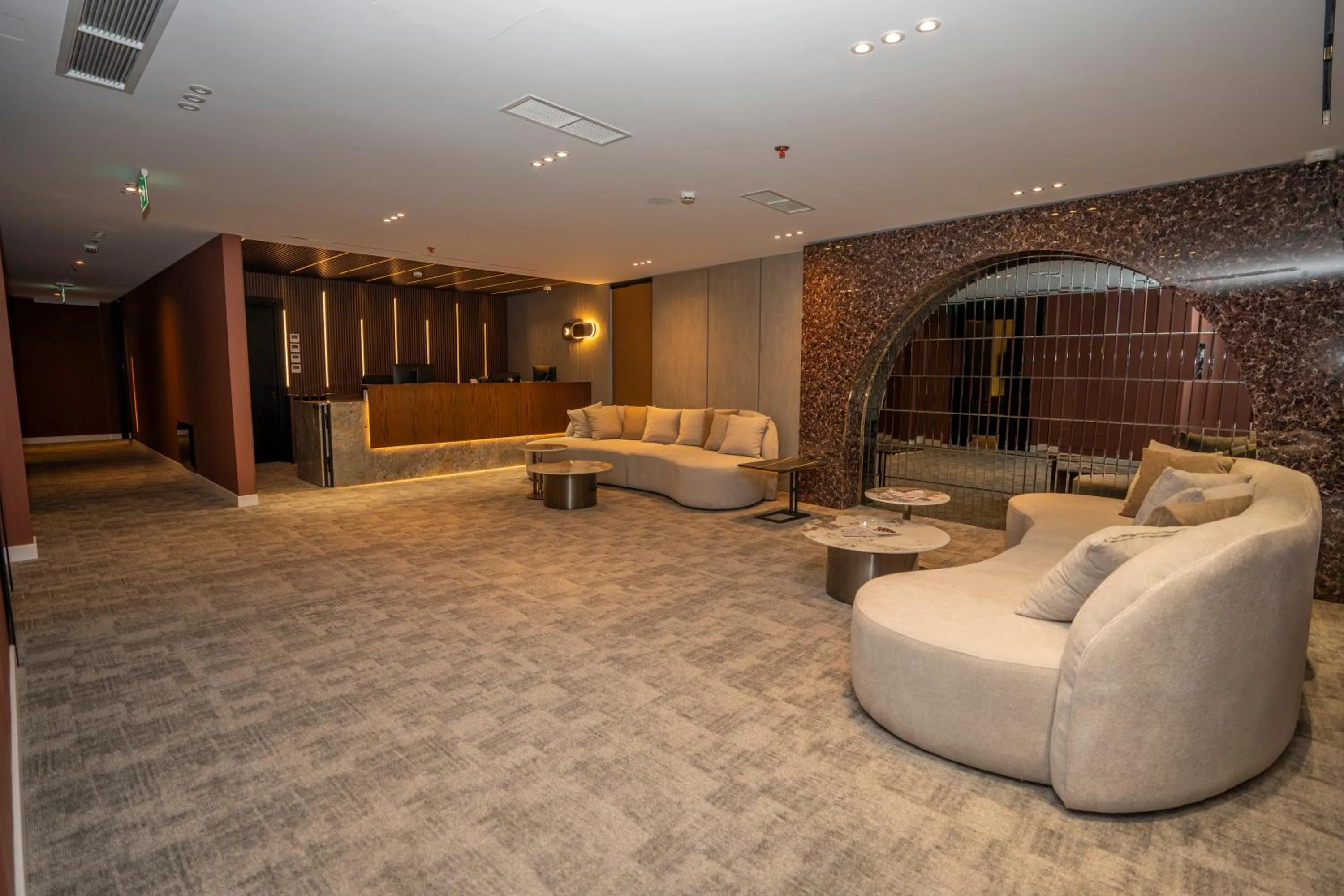 Lobby or reception in Hotel Consul