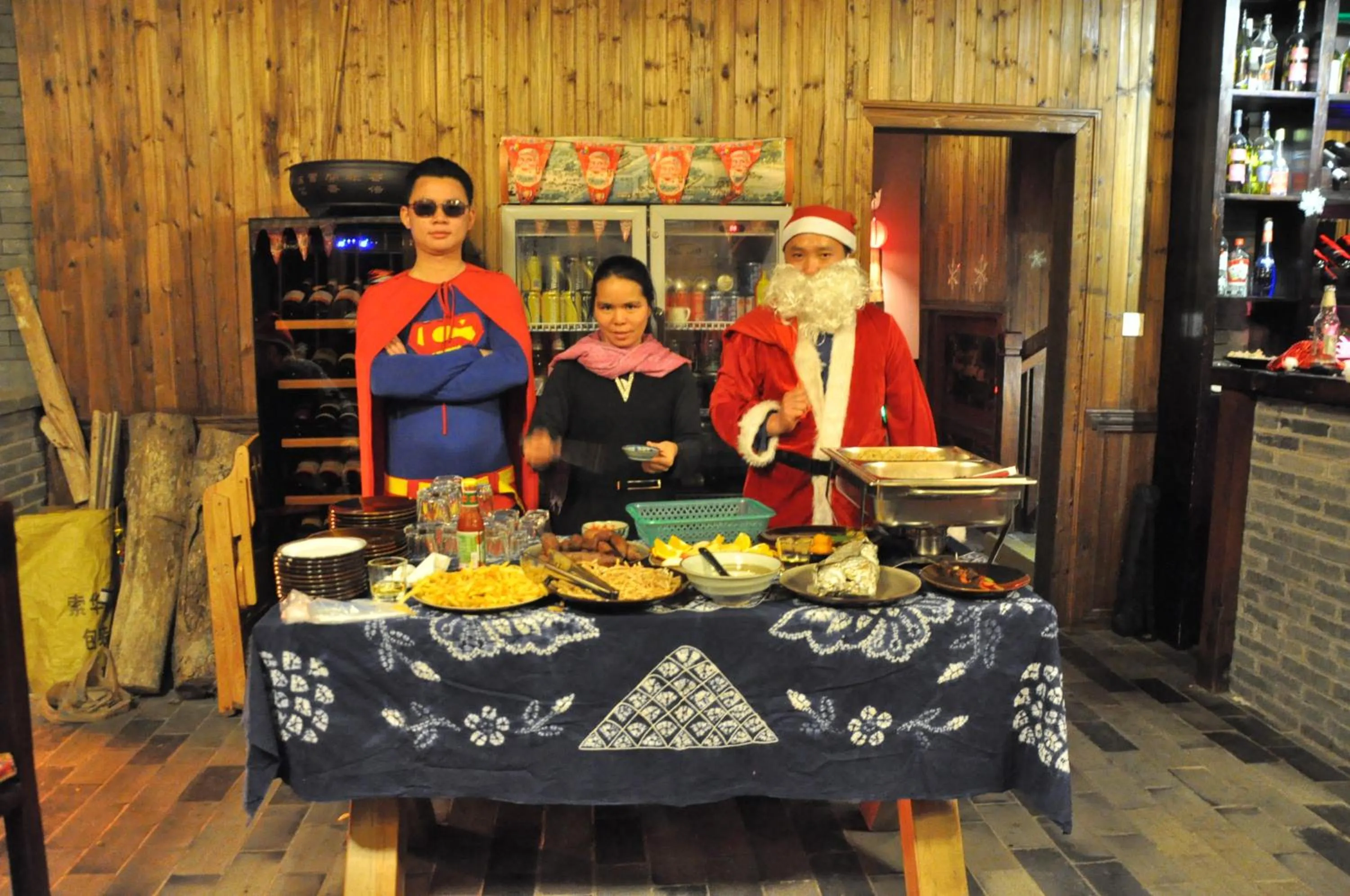 Staff in Yangshuo Mountain Nest Boutique Hotel