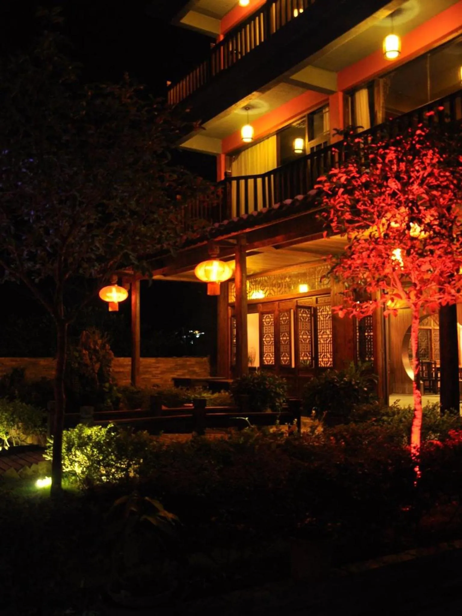 Decorative detail in Yangshuo Mountain Nest Boutique Hotel